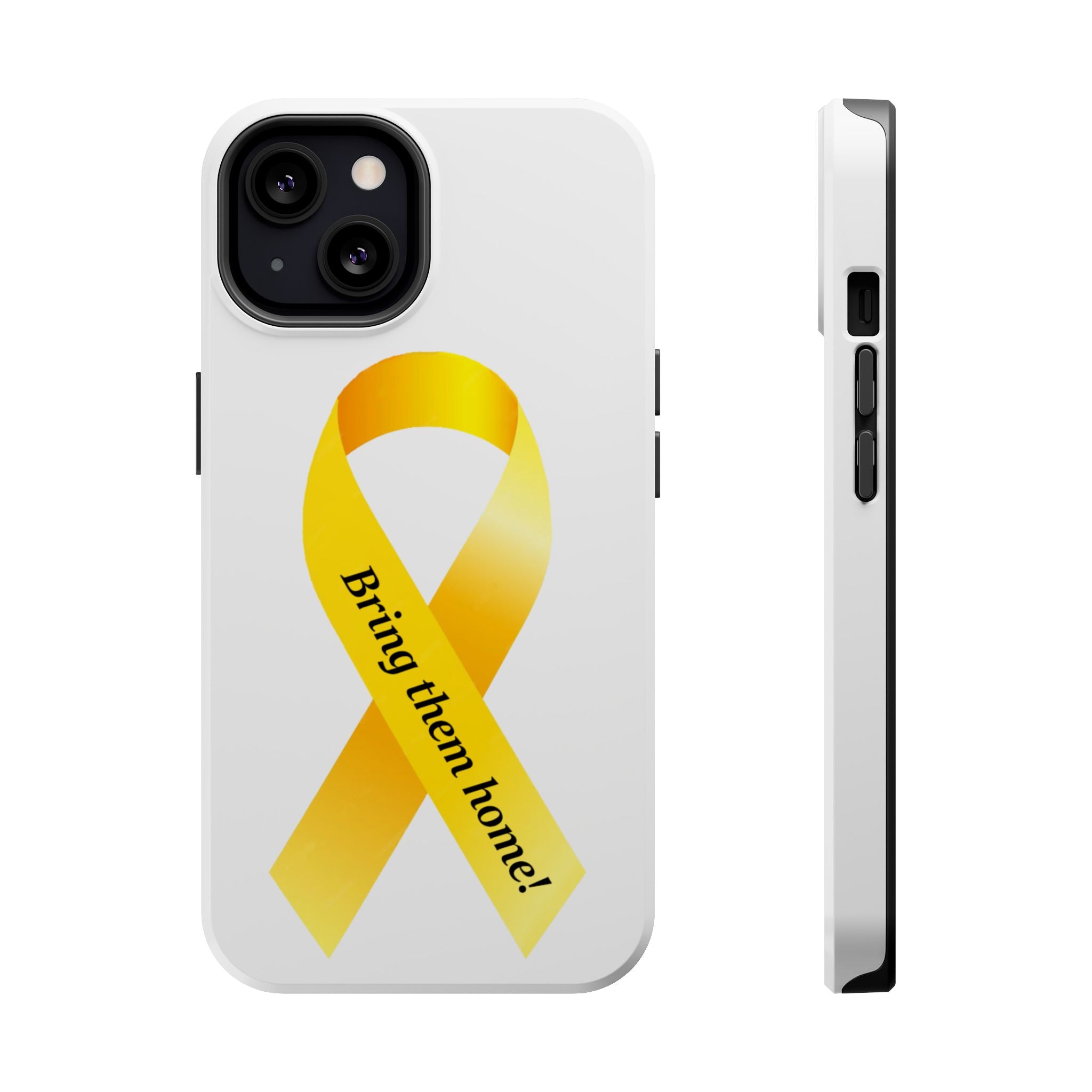 Yellow Ribbon bring them home Magnetic phone Cases