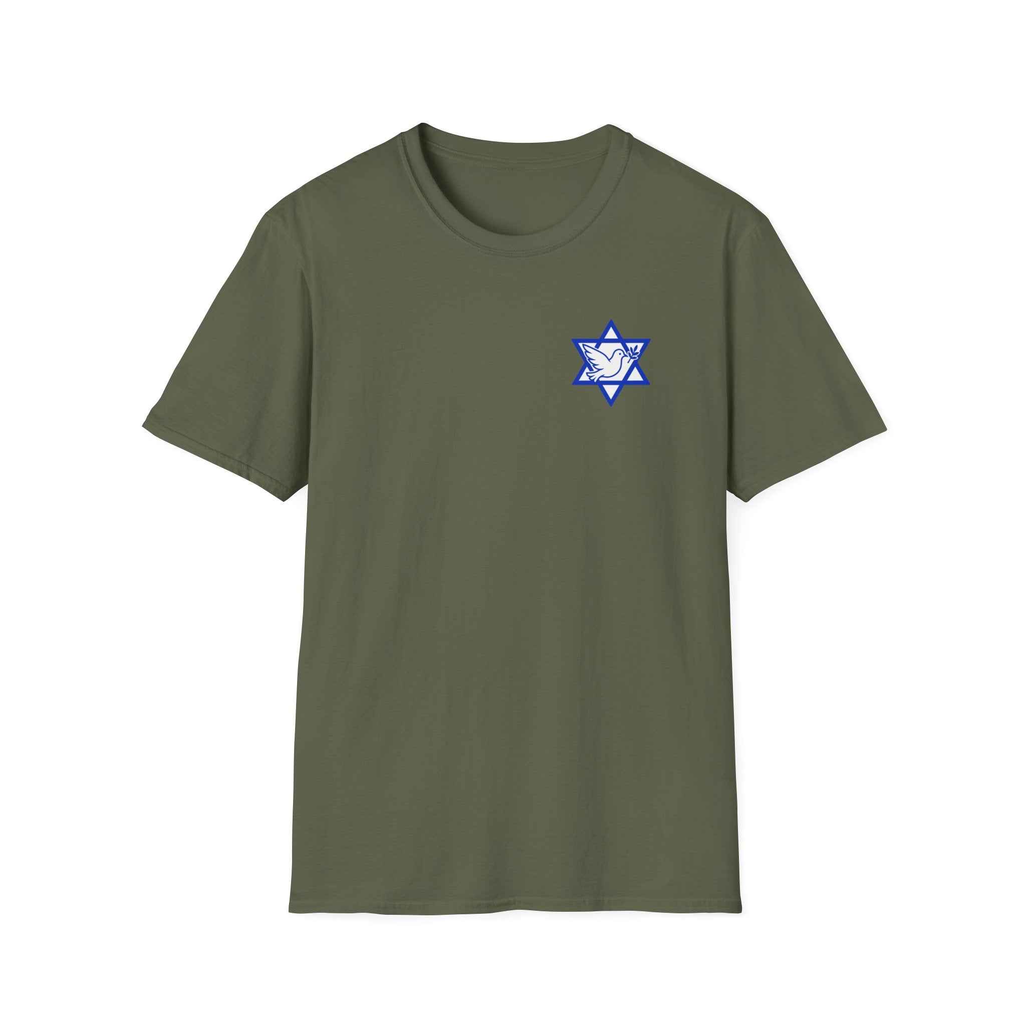 Peace for Israel Unisex Softstyle T-Shirt 2,