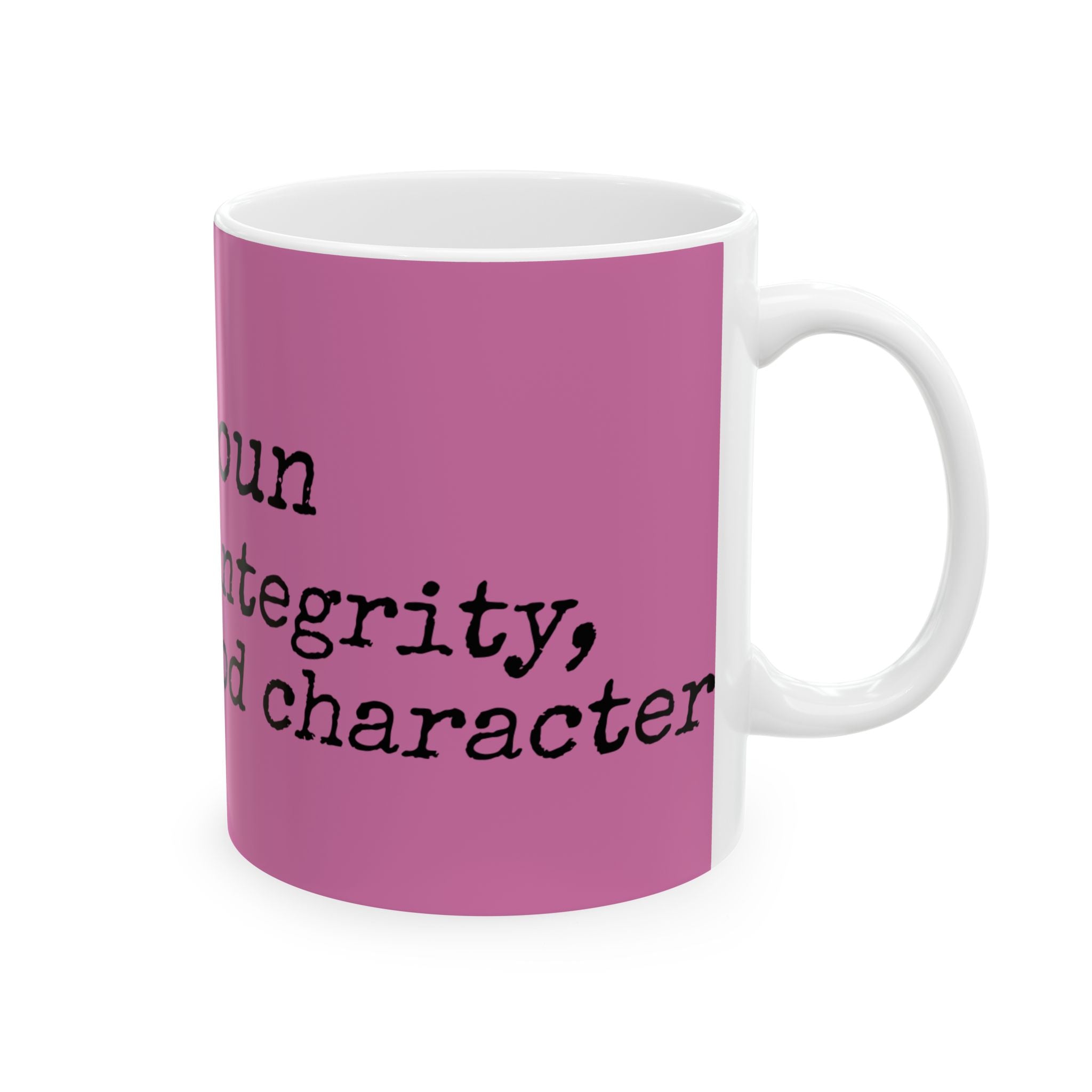 Mensch Pink Coffee Mug - a perfect gift