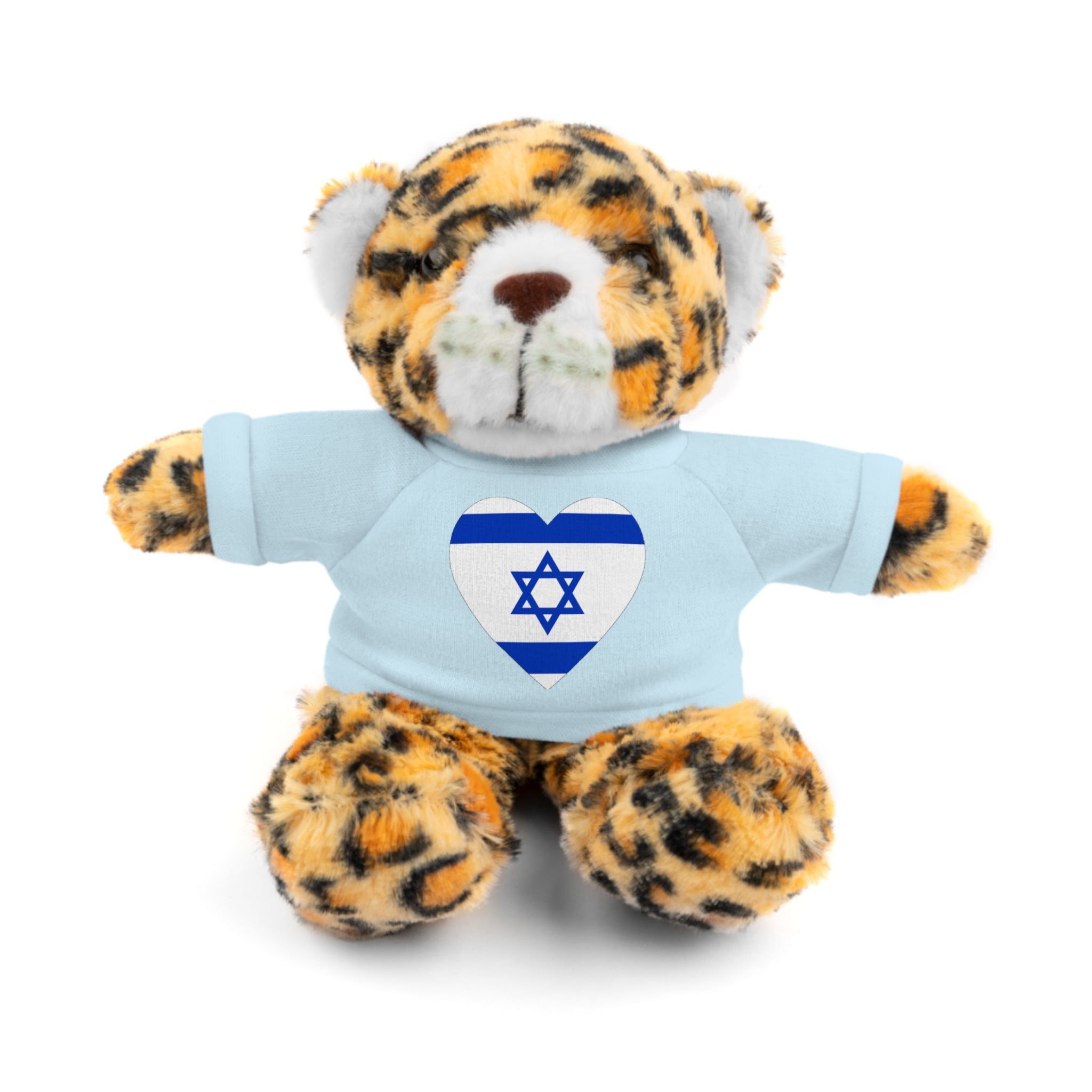 Israel flag Stuffed Animals with Tee