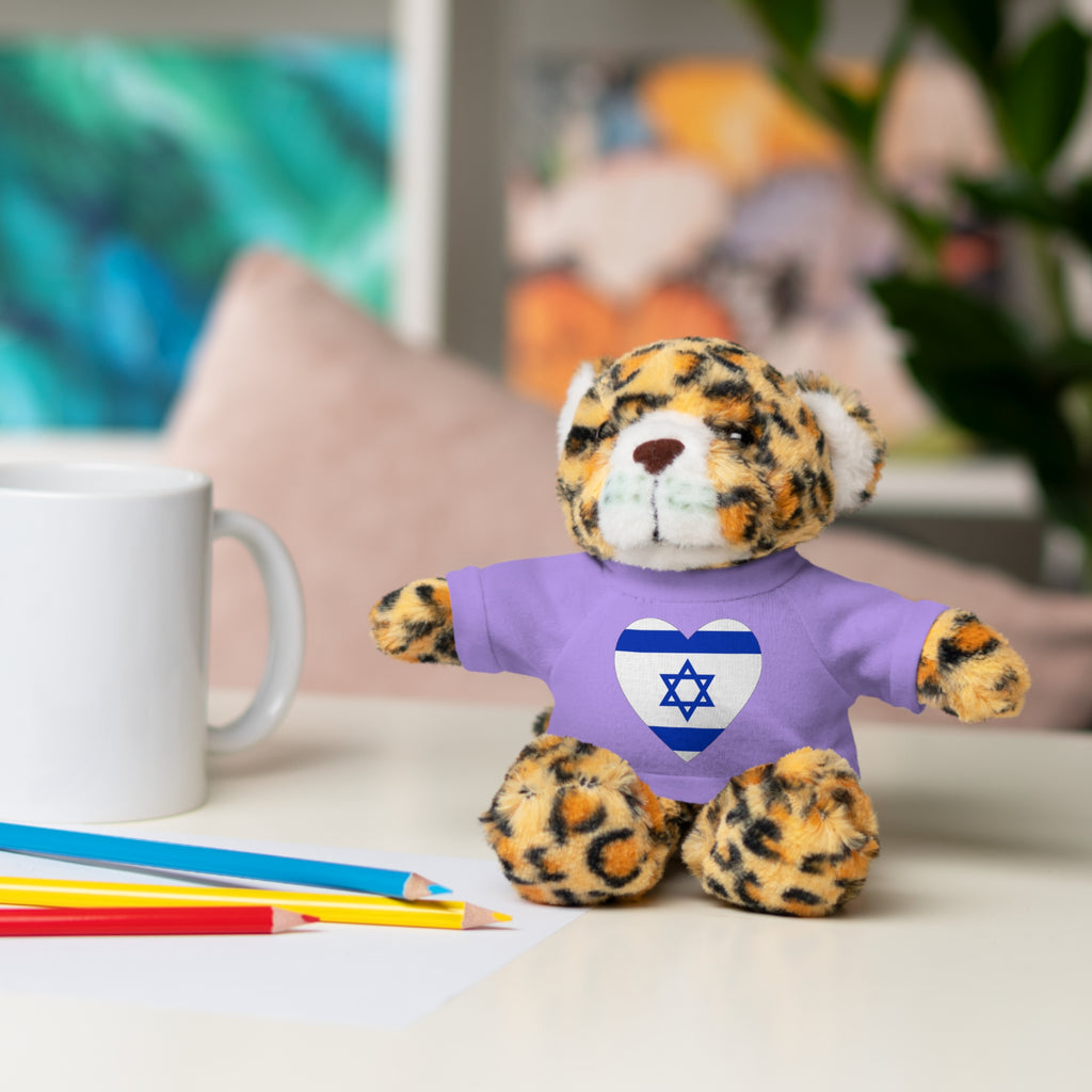 Israel flag Stuffed Animals with Tee