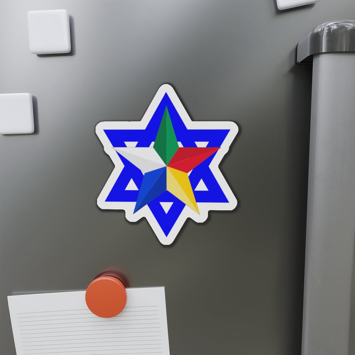 Israel Druze friendship fridge magnet / bumper sticker