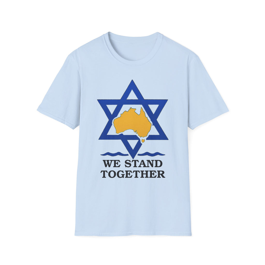 WE STAND TOGETHER with the Australian Jews T-Shirt