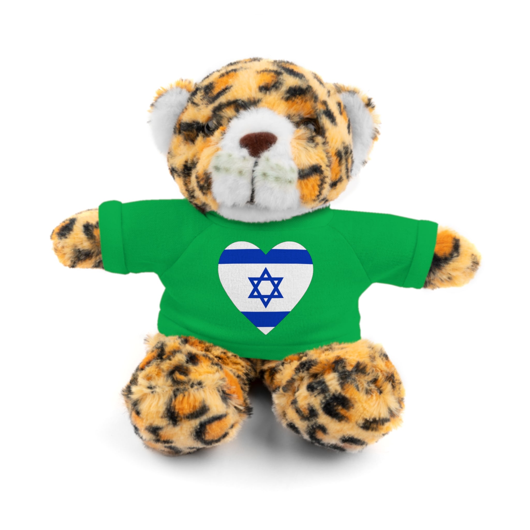 Israel flag Stuffed Animals with Tee