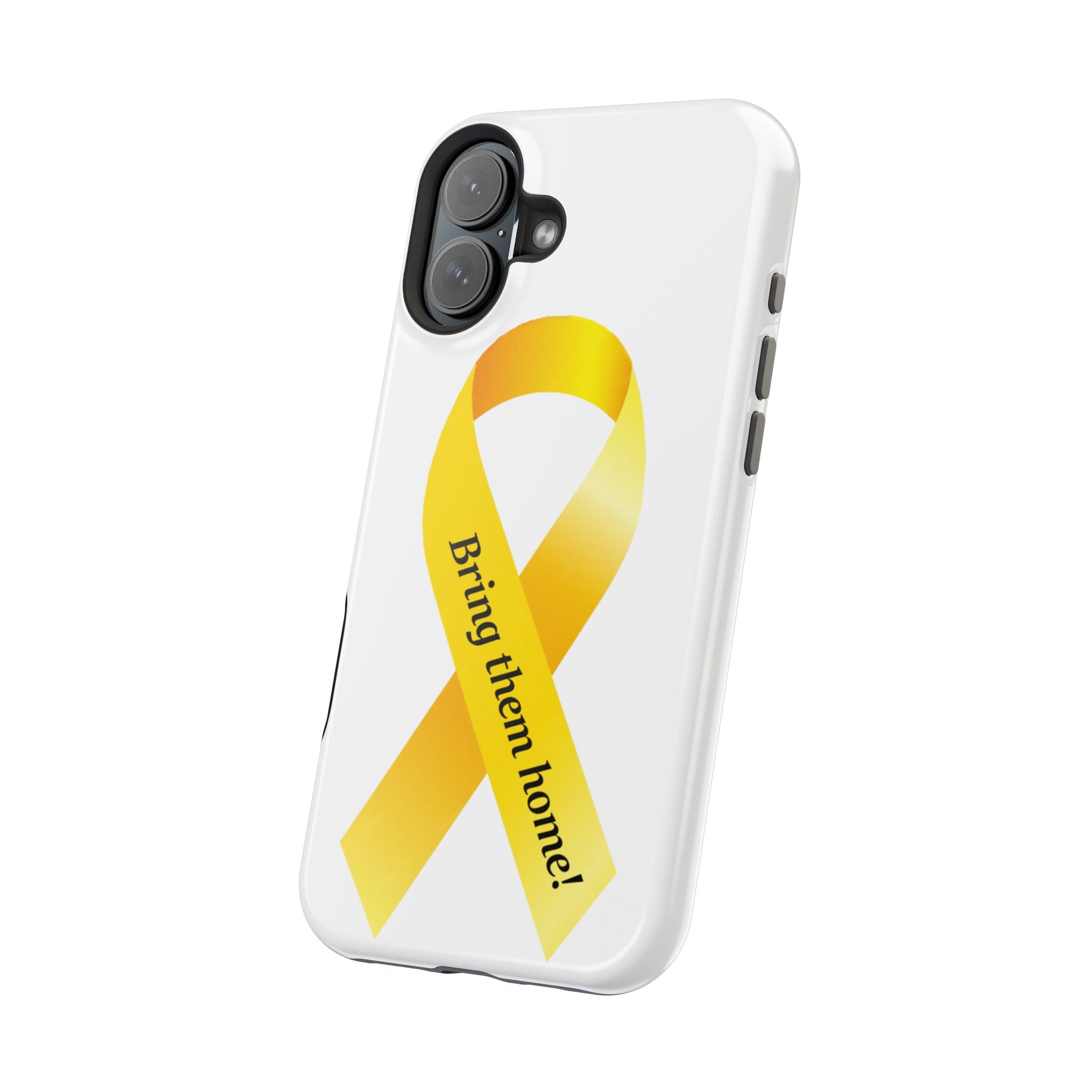 Yellow Ribbon bring them home Magnetic phone Cases