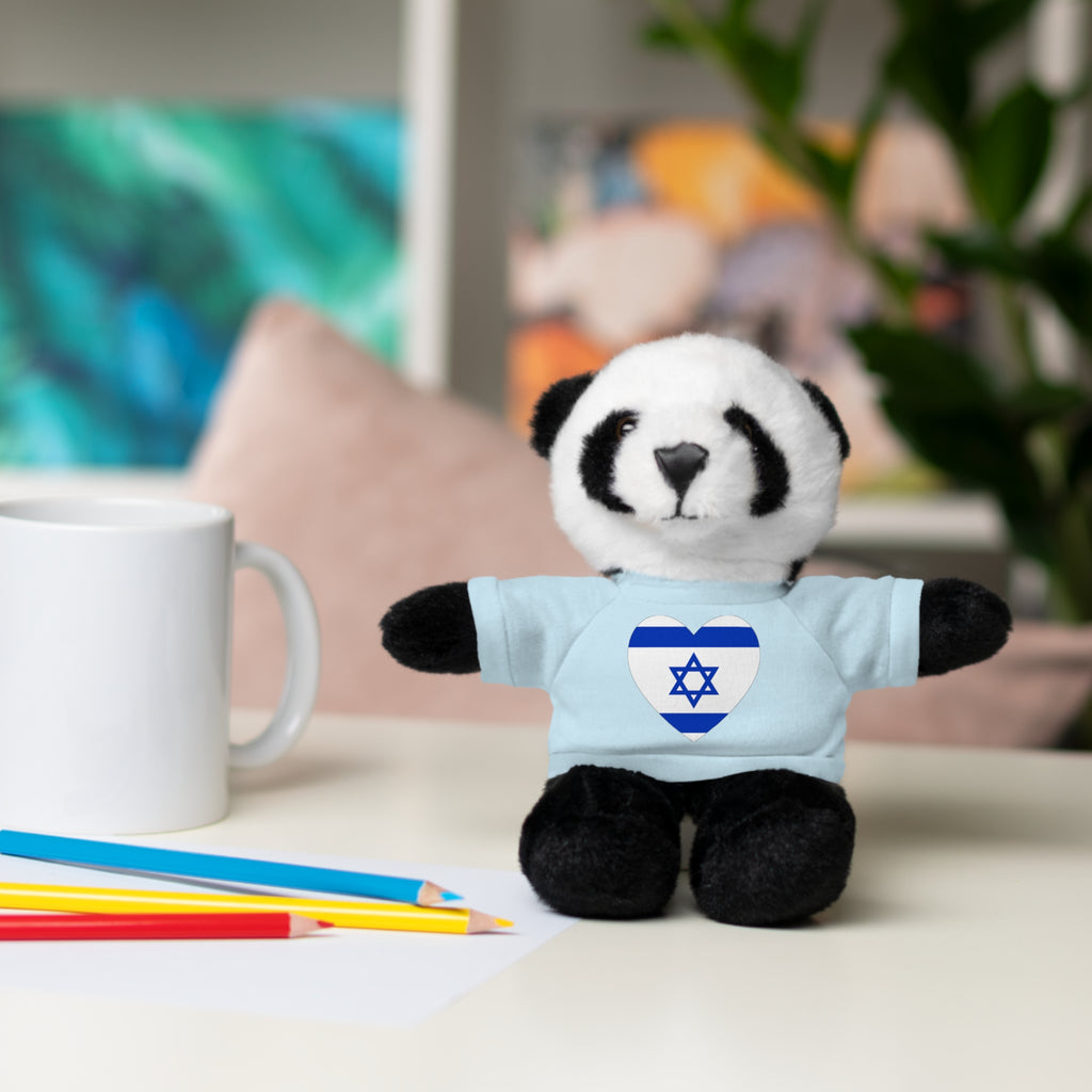 Israel flag Stuffed Animals with Tee