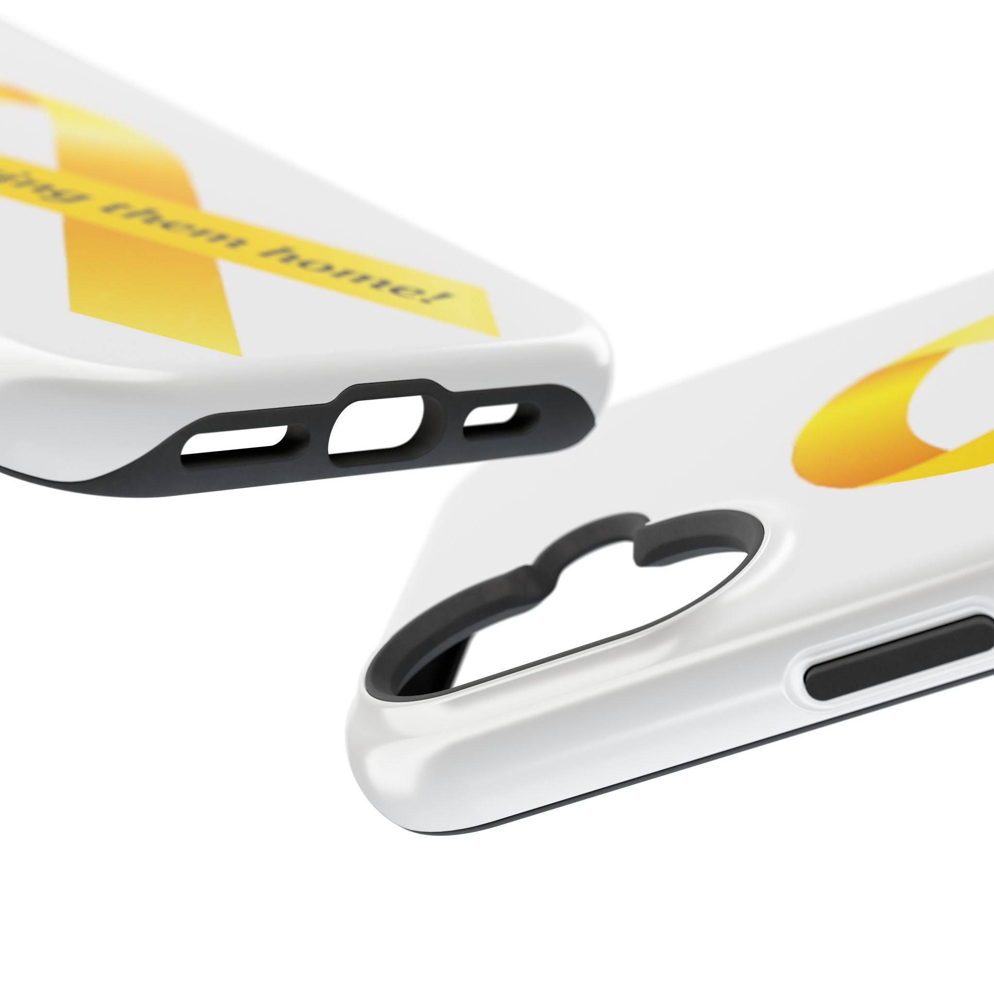 Yellow Ribbon bring them home Magnetic phone Cases