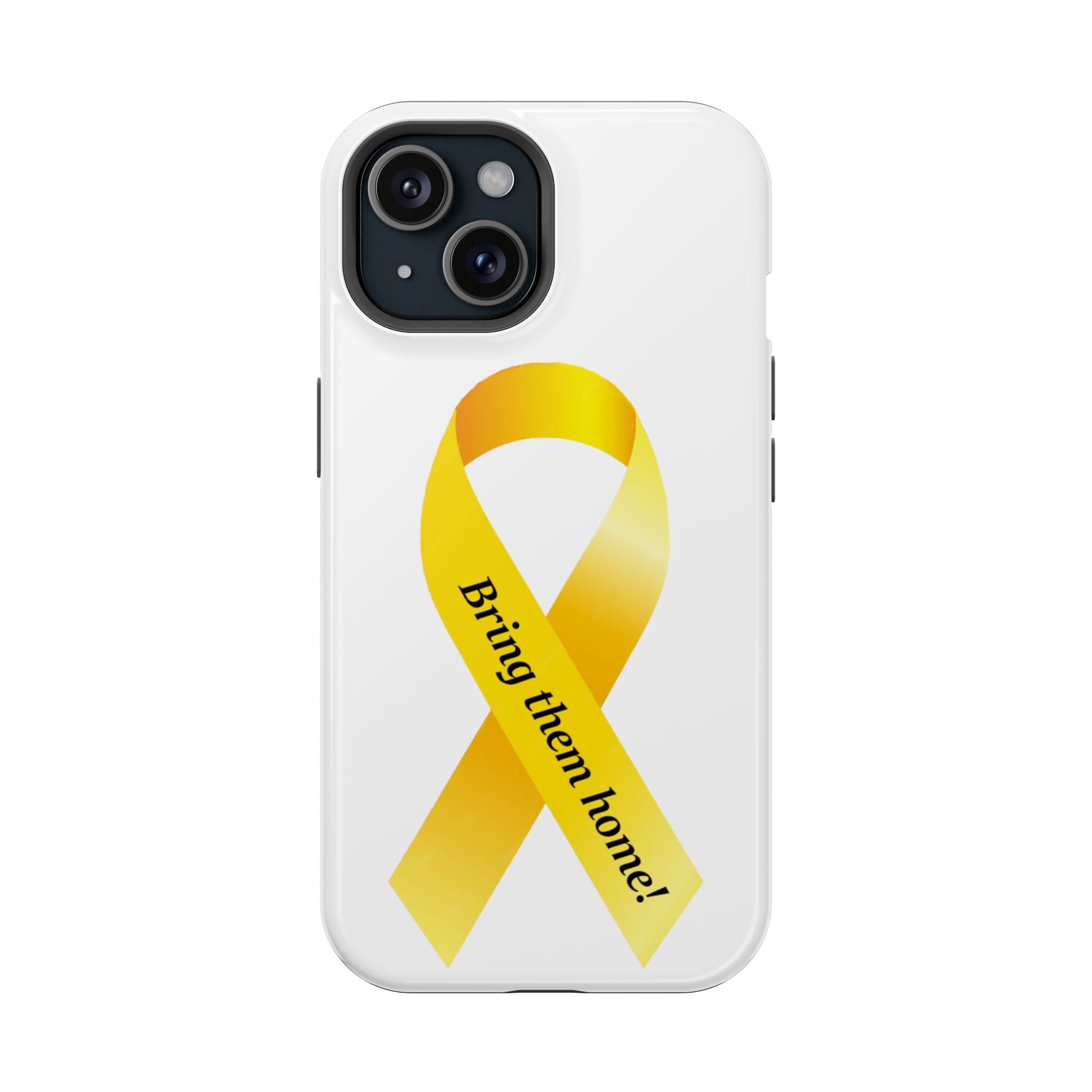 Yellow Ribbon bring them home Magnetic phone Cases