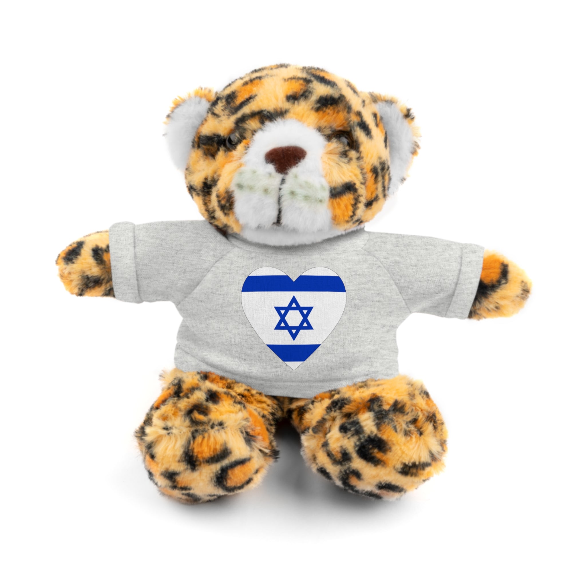 Israel flag Stuffed Animals with Tee