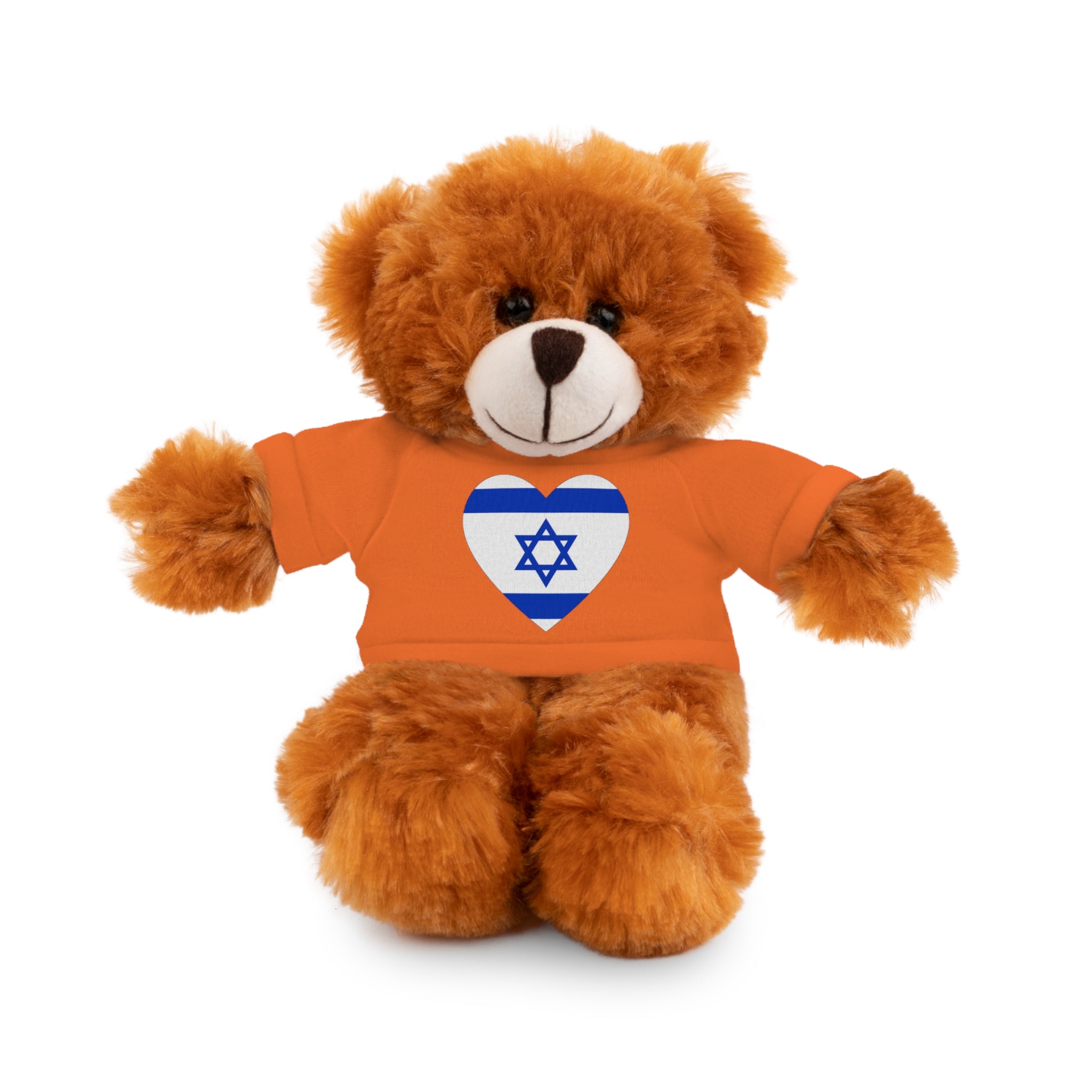Israel flag Stuffed Animals with Tee