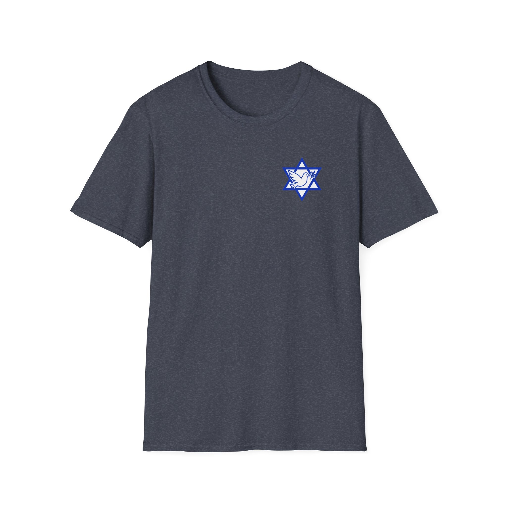 Peace for Israel Unisex Softstyle T-Shirt 2,