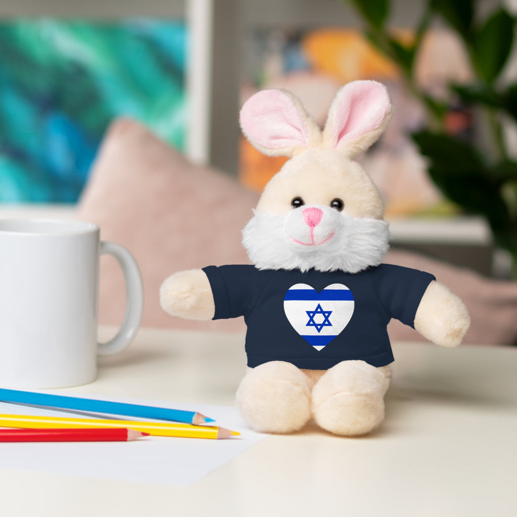 Israel flag Stuffed Animals with Tee