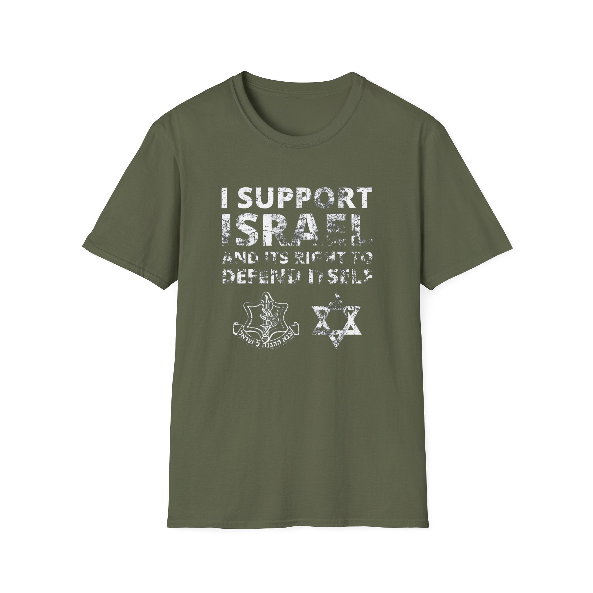 I support Israel and its right to defend itself Unisex T-shirt