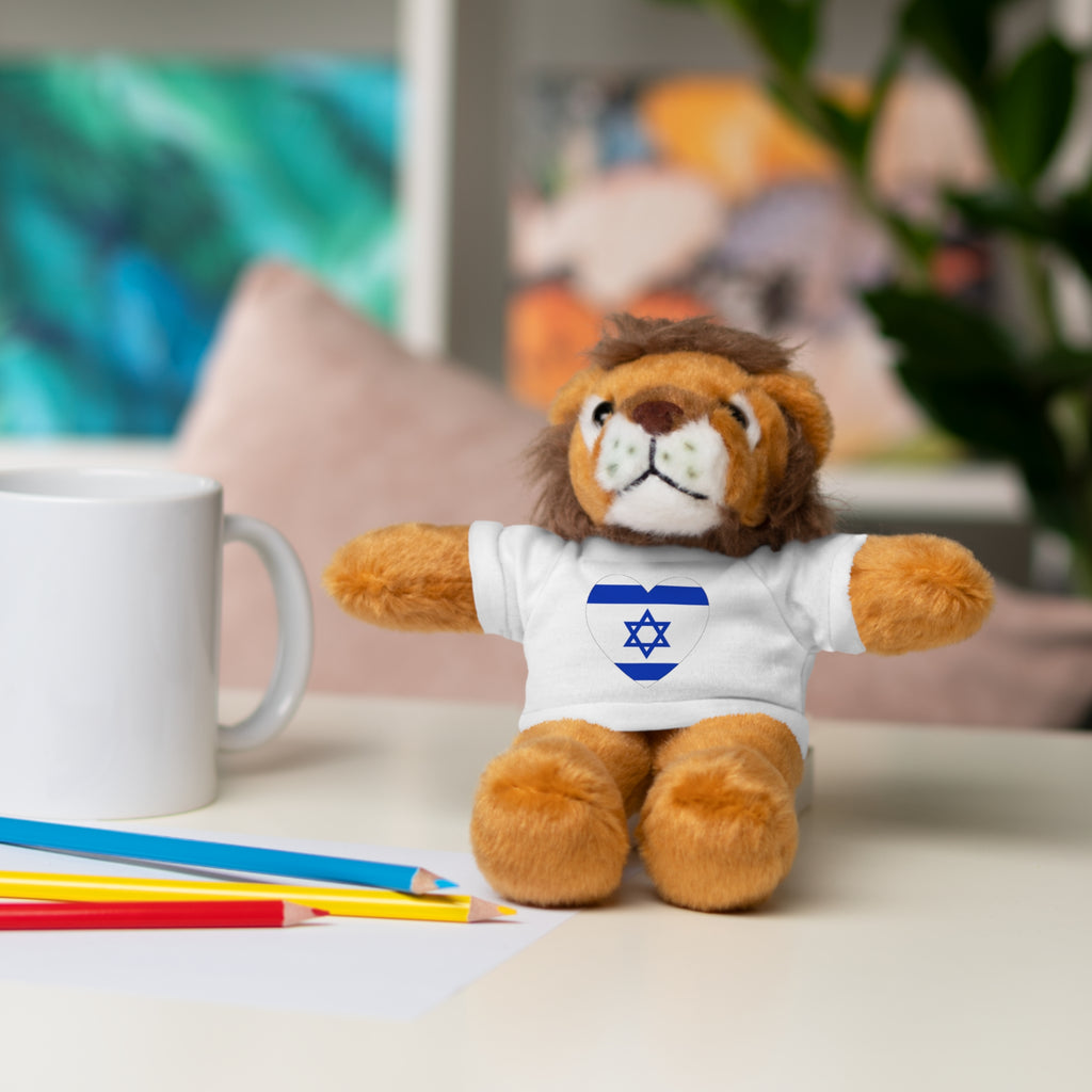 Israel flag Stuffed Animals with Tee