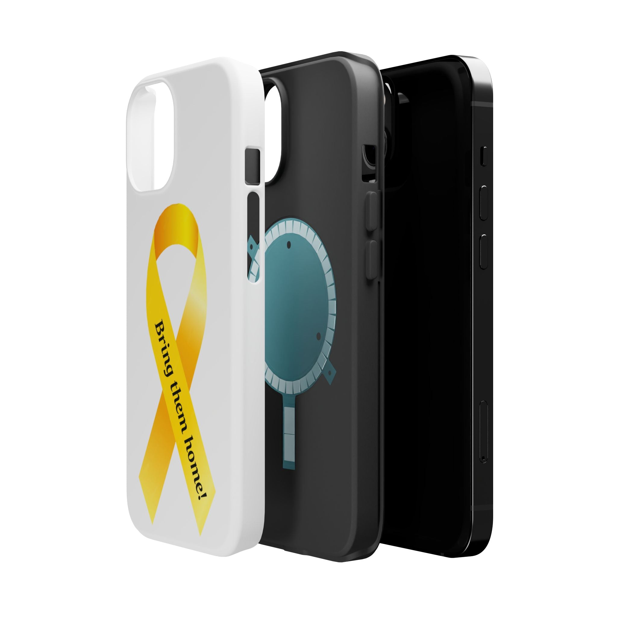 Yellow Ribbon bring them home Magnetic phone Cases