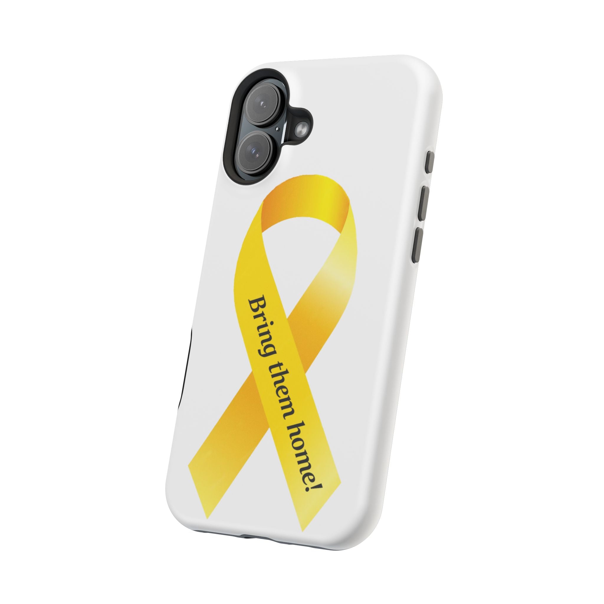 Yellow Ribbon bring them home Magnetic phone Cases