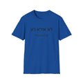I will fear no evil- in hebrew unisex T-Shirt
