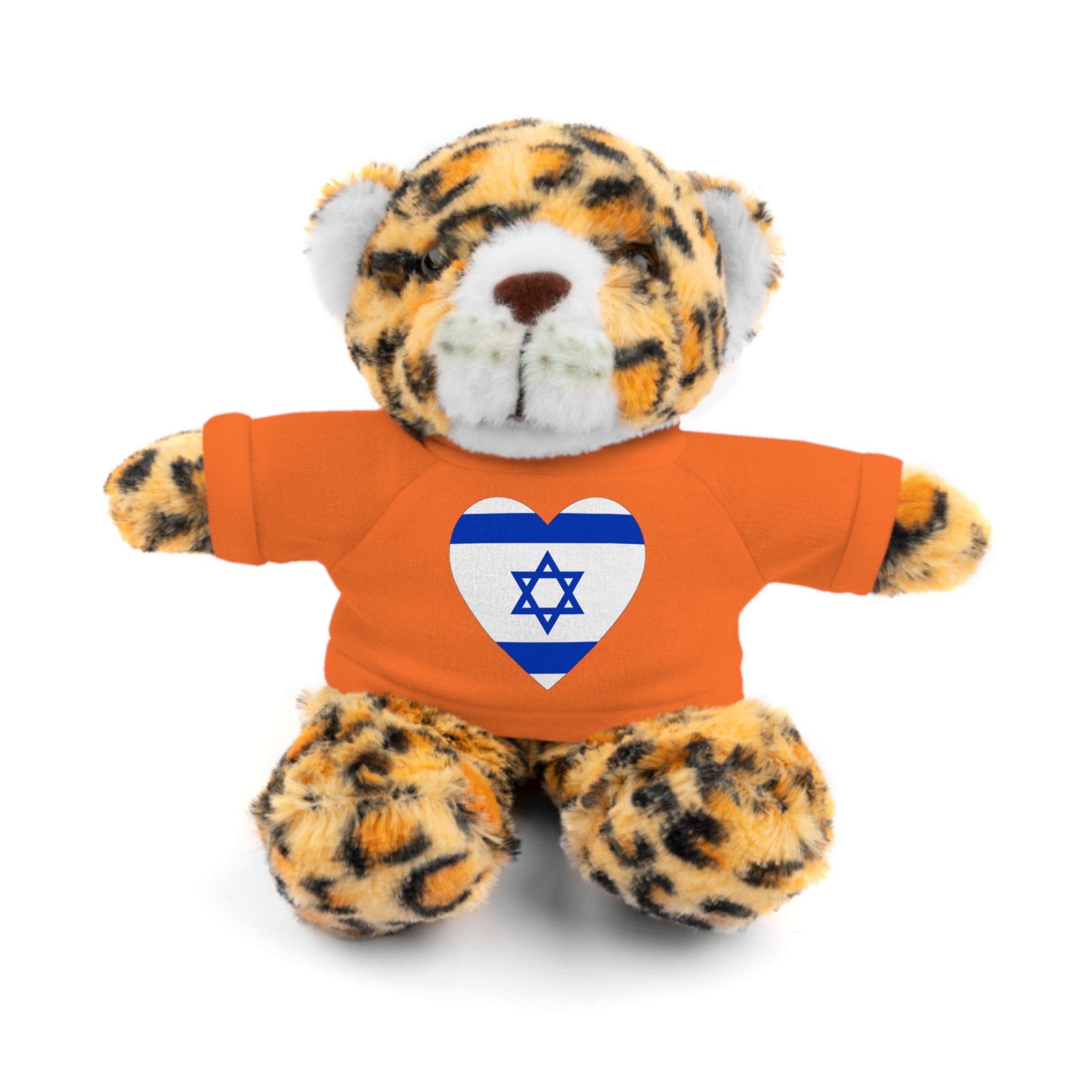 Israel flag Stuffed Animals with Tee