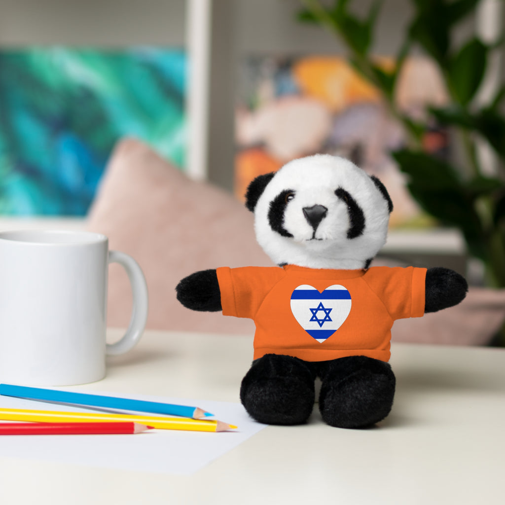 Israel flag Stuffed Animals with Tee