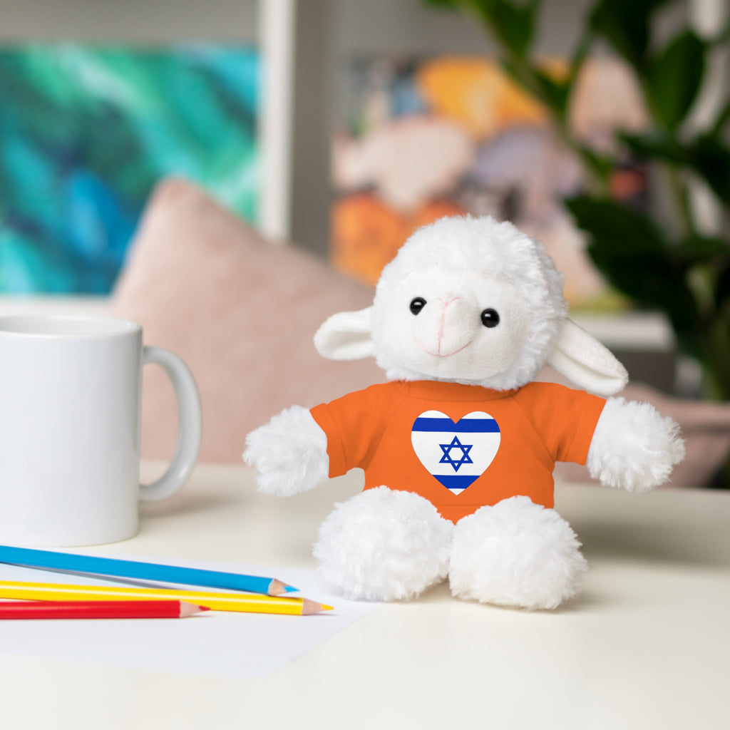 Israel flag Stuffed Animals with Tee