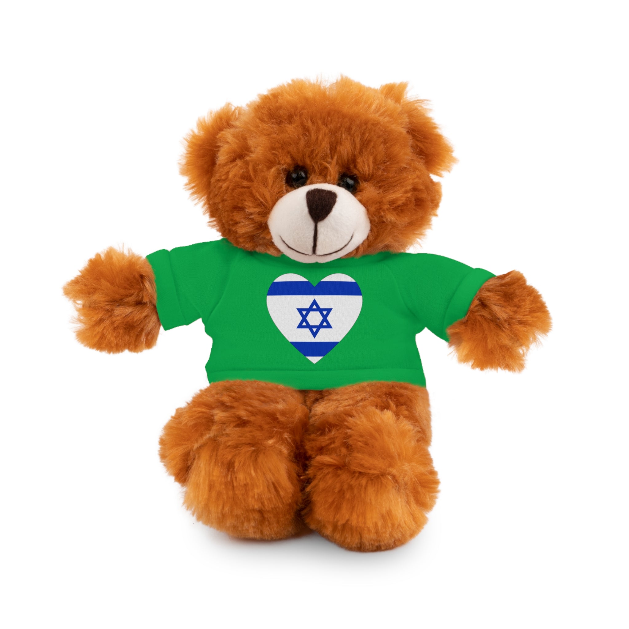 Israel flag Stuffed Animals with Tee