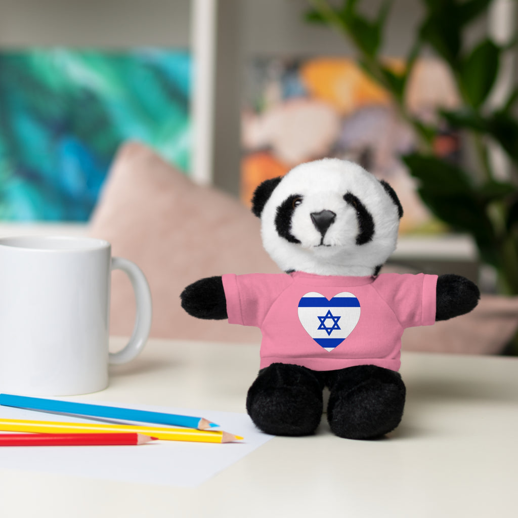 Israel flag Stuffed Animals with Tee