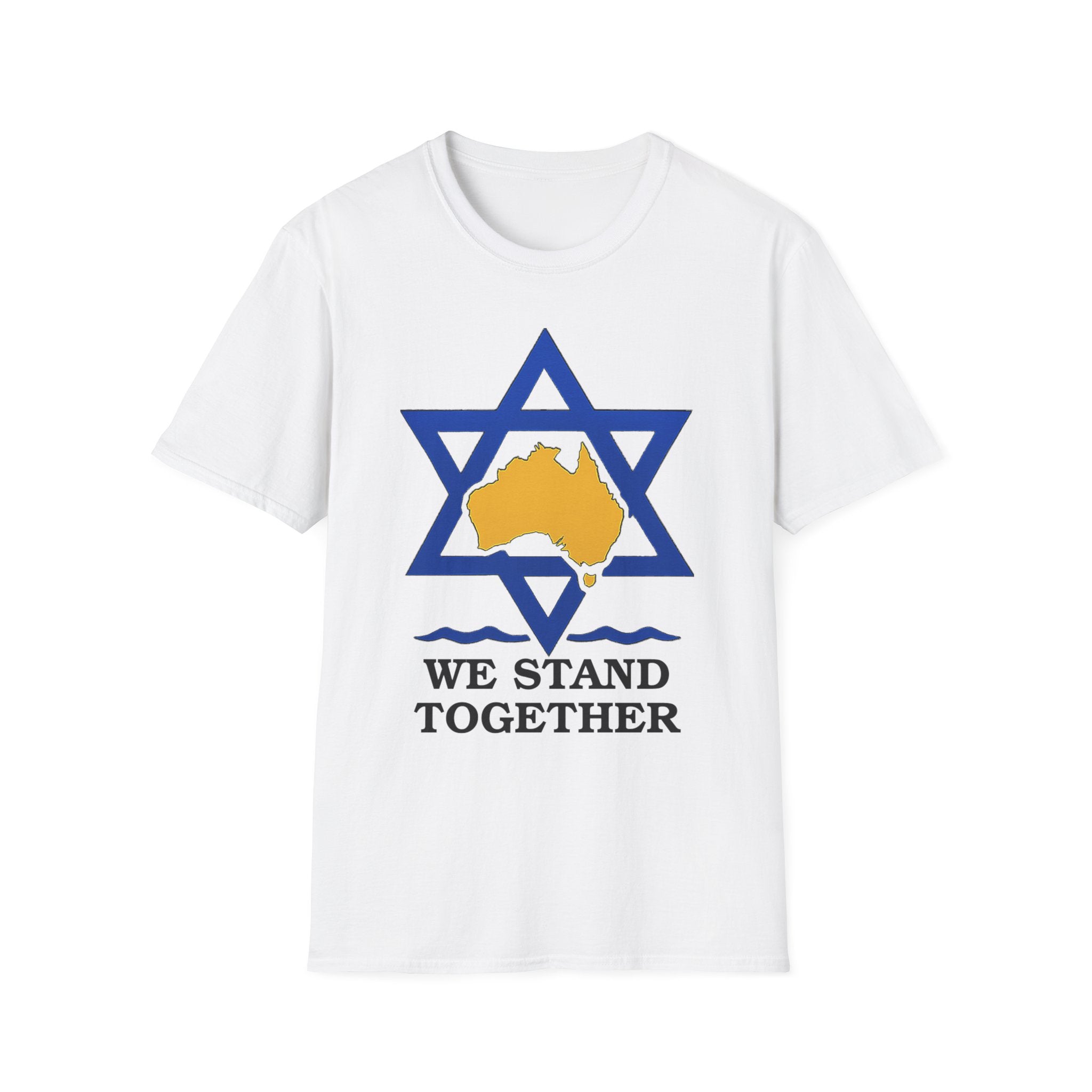 WE STAND TOGETHER with the Australian Jews T-Shirt