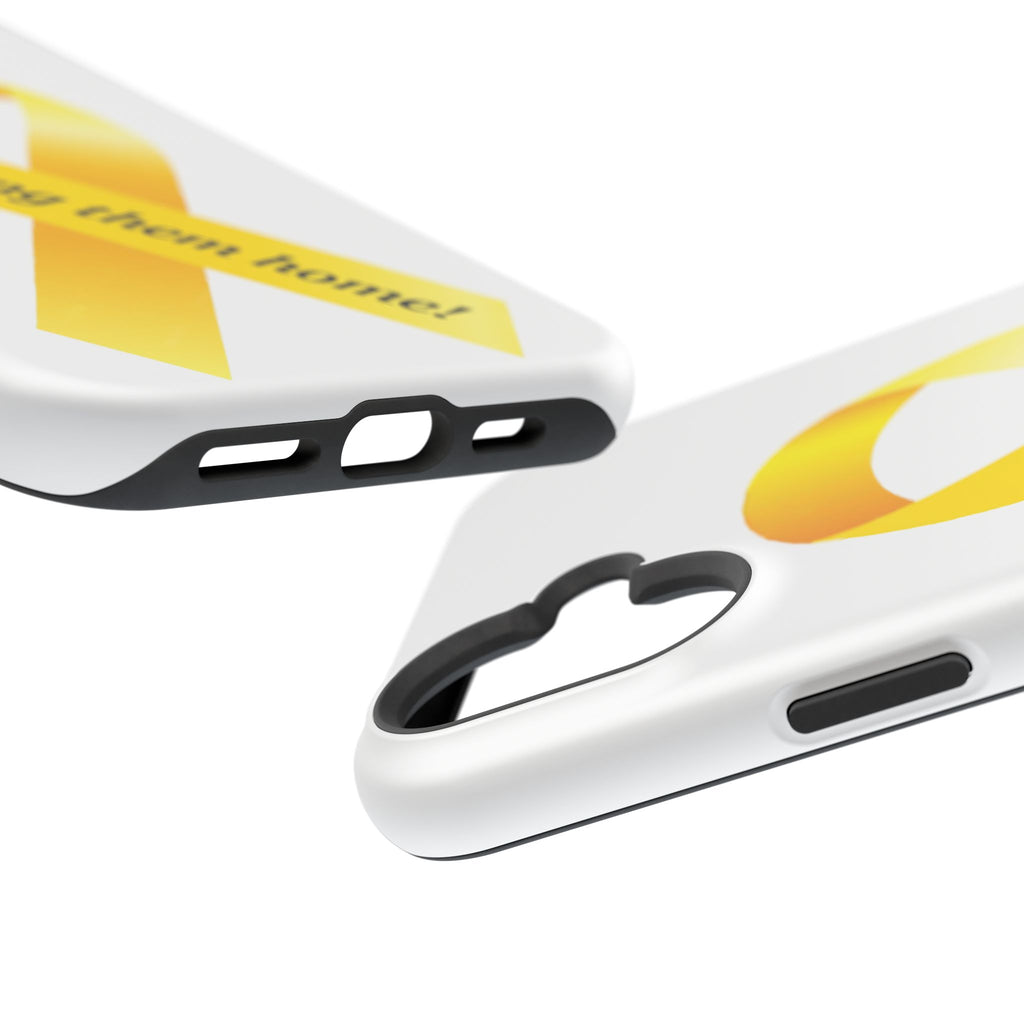 Yellow Ribbon bring them home Magnetic phone Cases