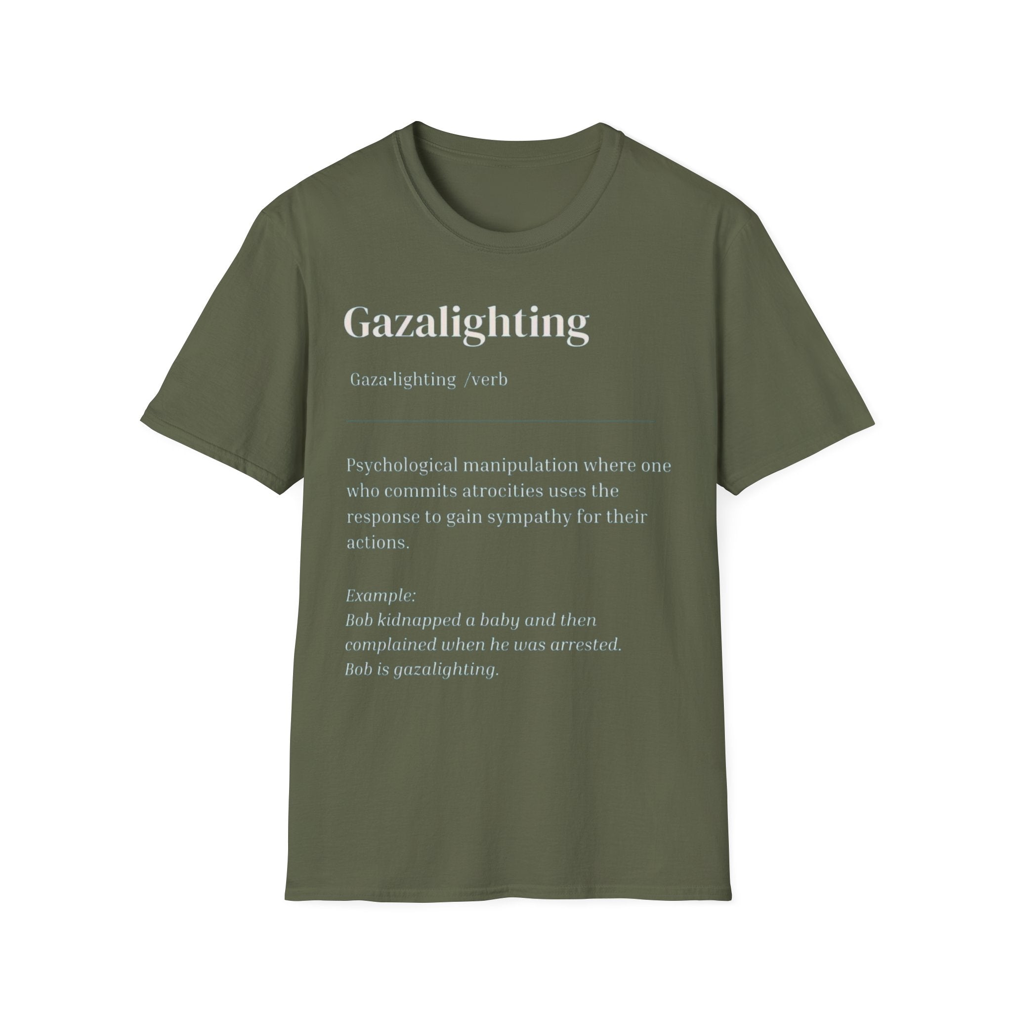 Gazalighting awareness unisex T-Shirt