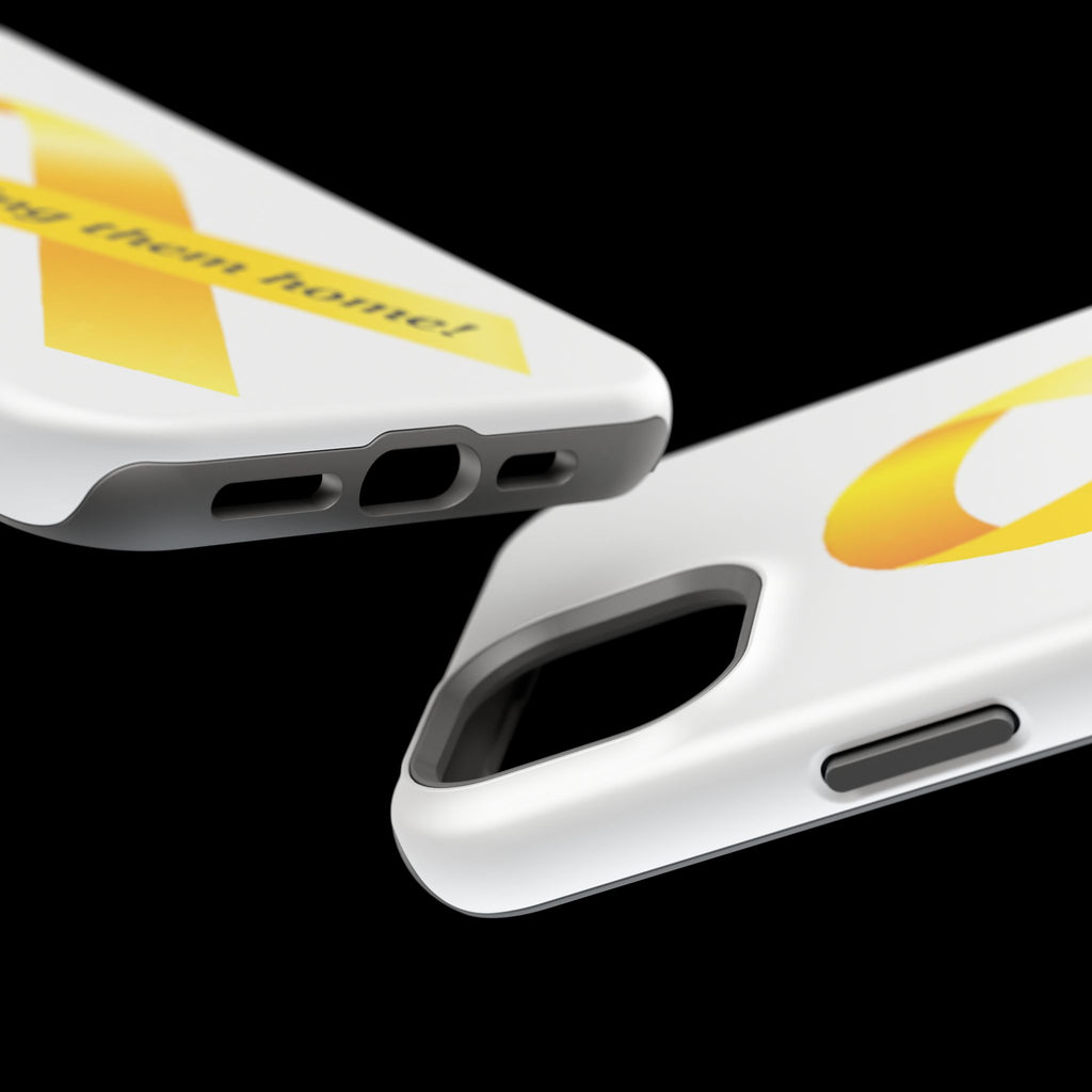 Yellow Ribbon bring them home Magnetic phone Cases