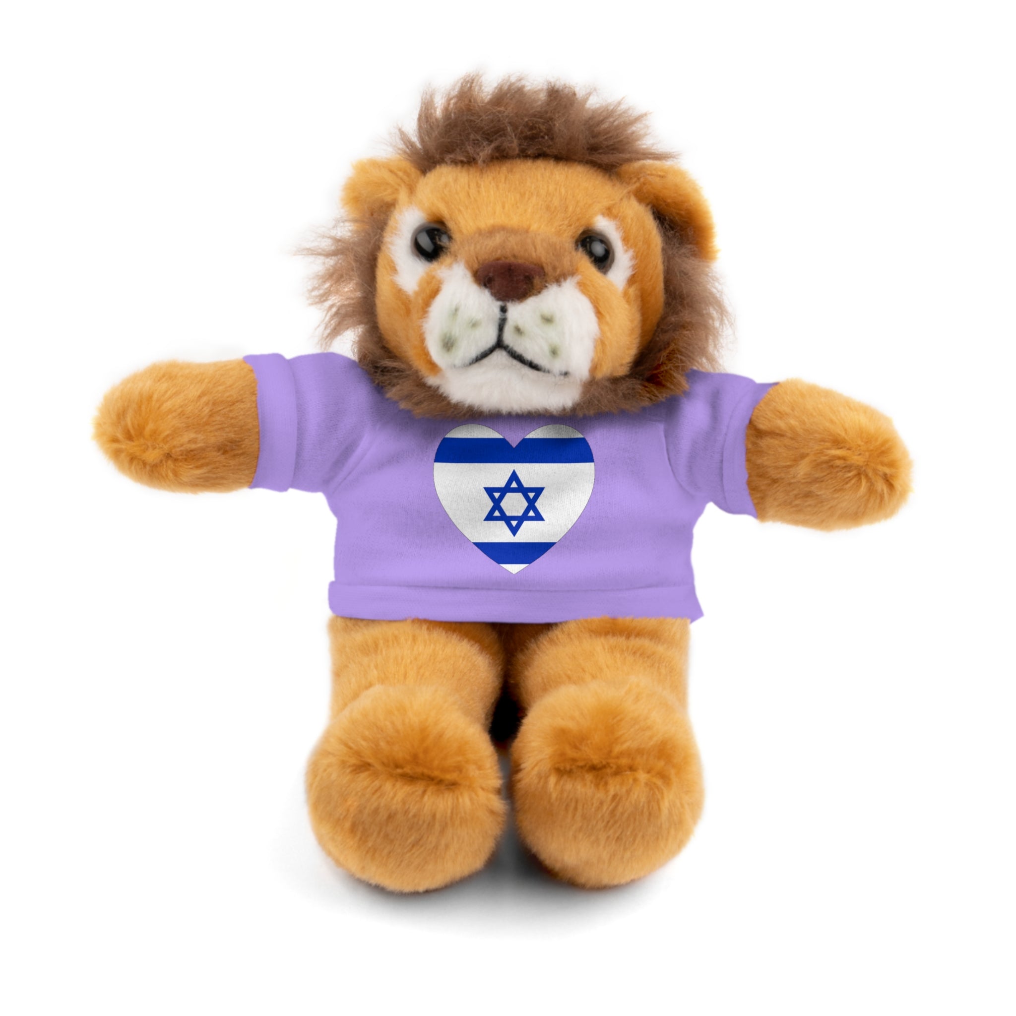 Israel flag Stuffed Animals with Tee