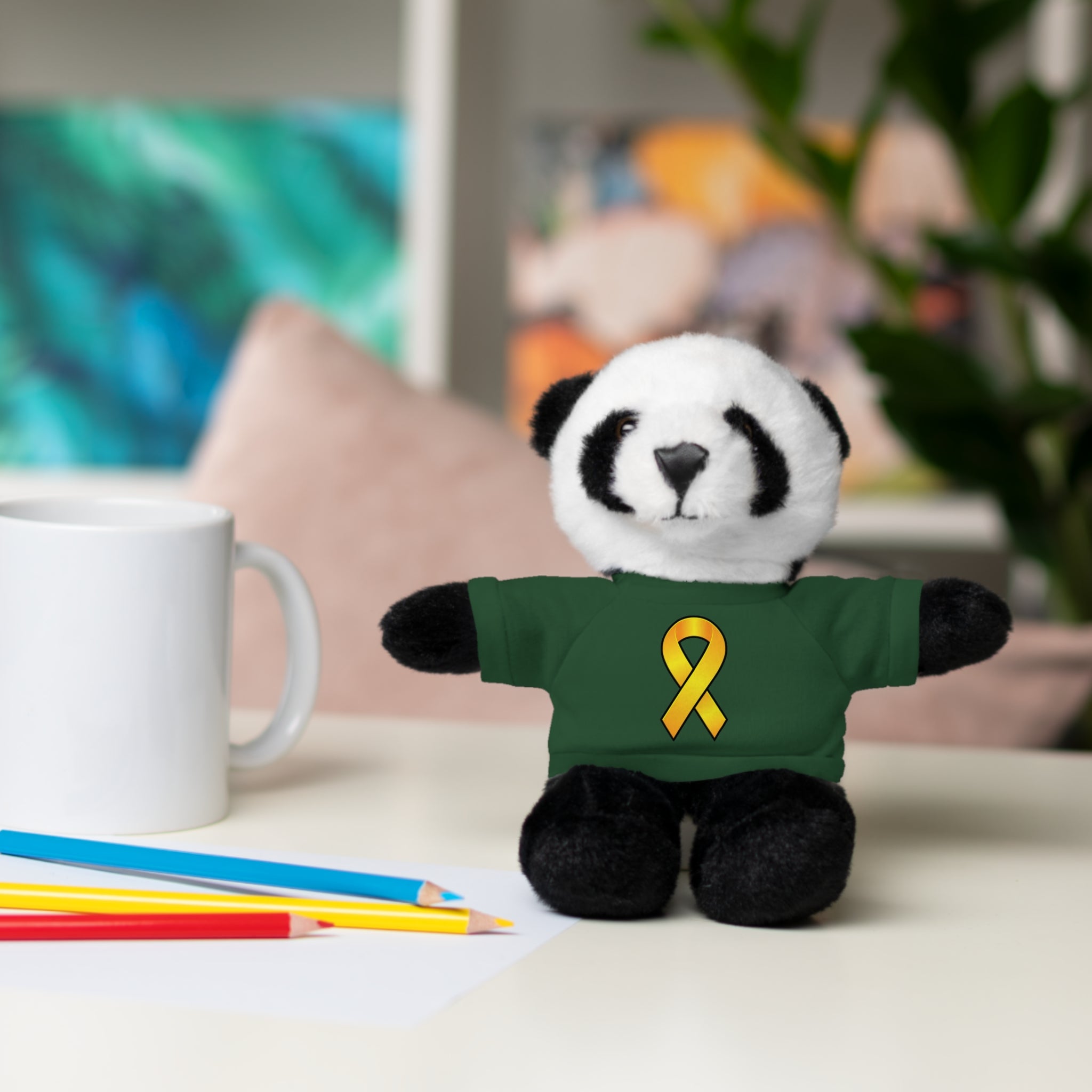 Yellow Ribbon Stuffed Animals with Tee