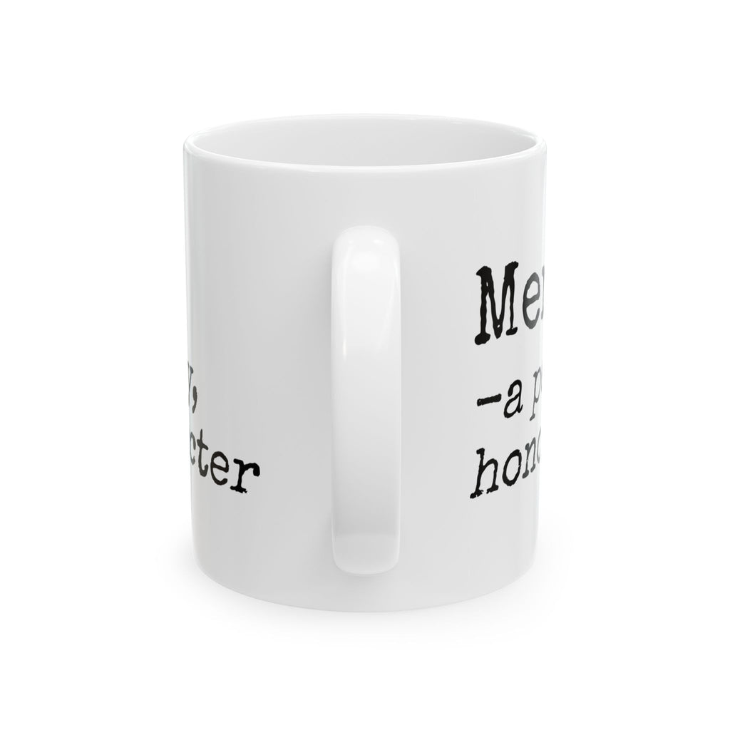 Mensch Coffee Mug - a perfect gift