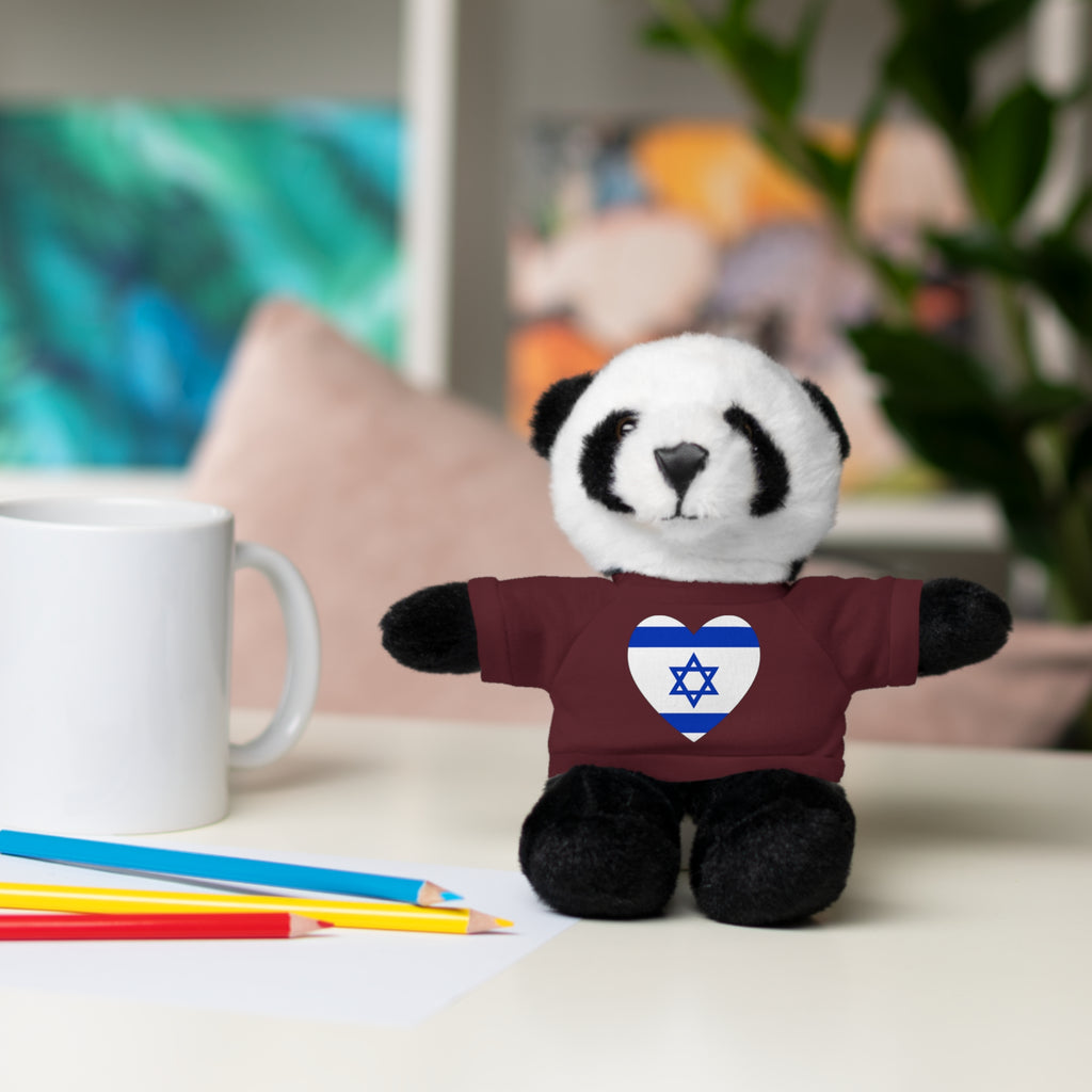Israel flag Stuffed Animals with Tee