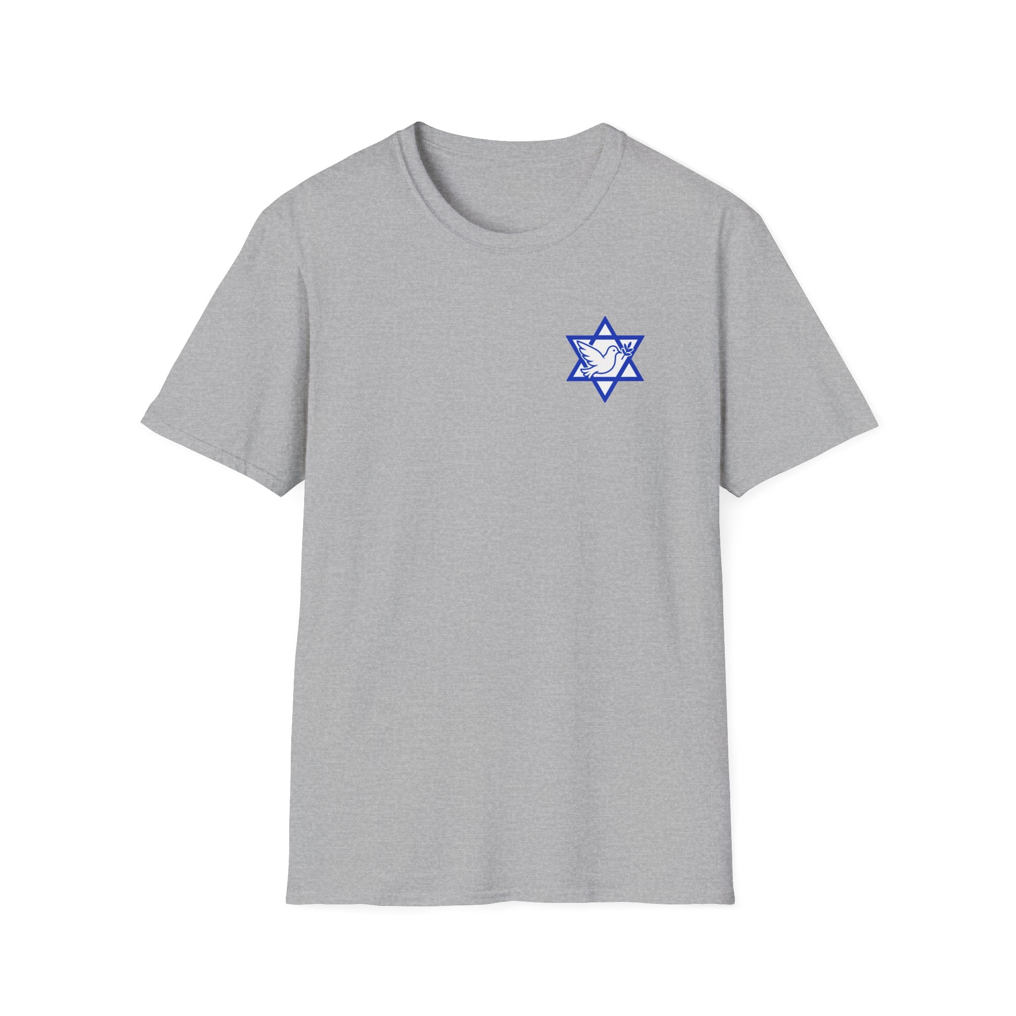 Peace for Israel Unisex Softstyle T-Shirt 2,