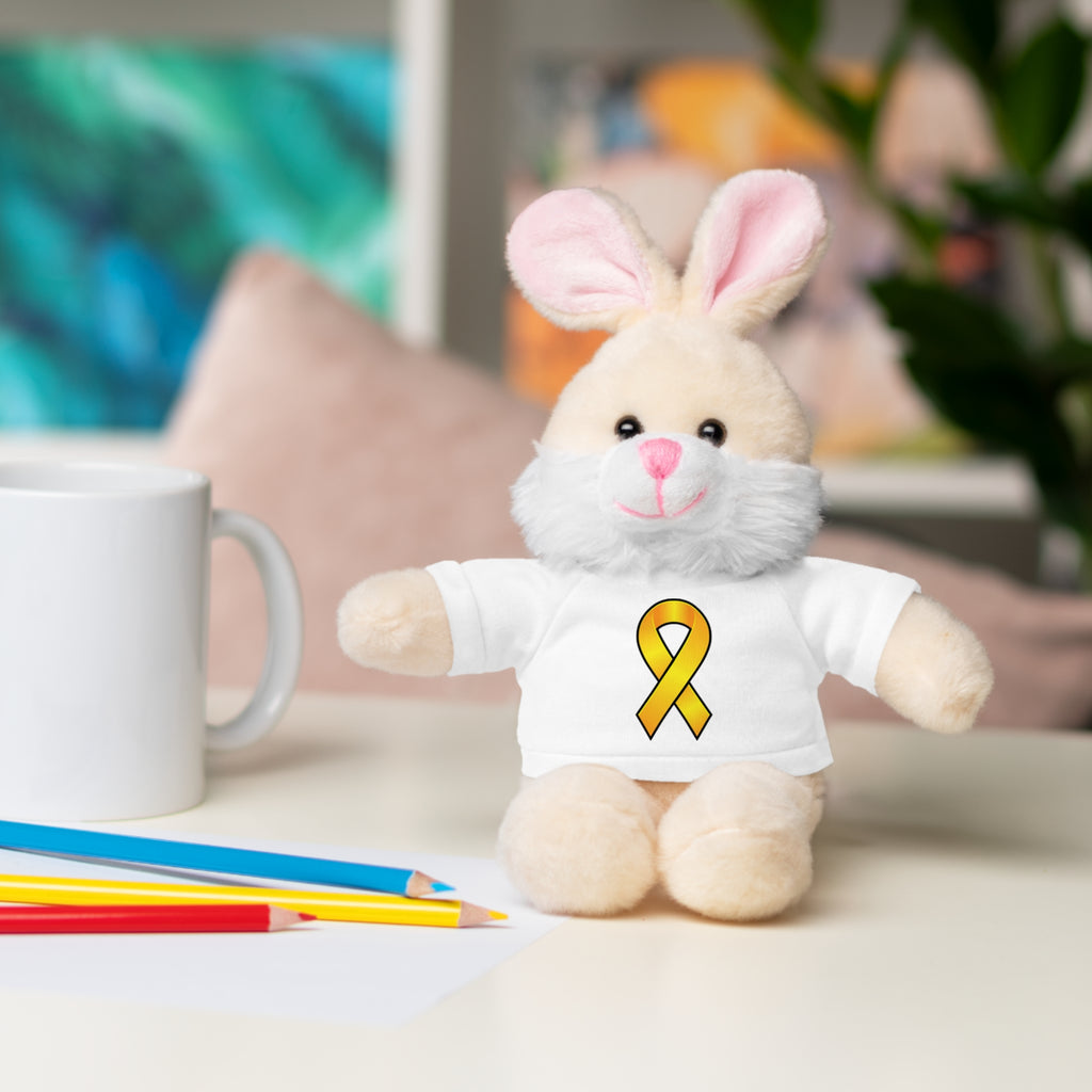 Yellow Ribbon Stuffed Animals with Tee