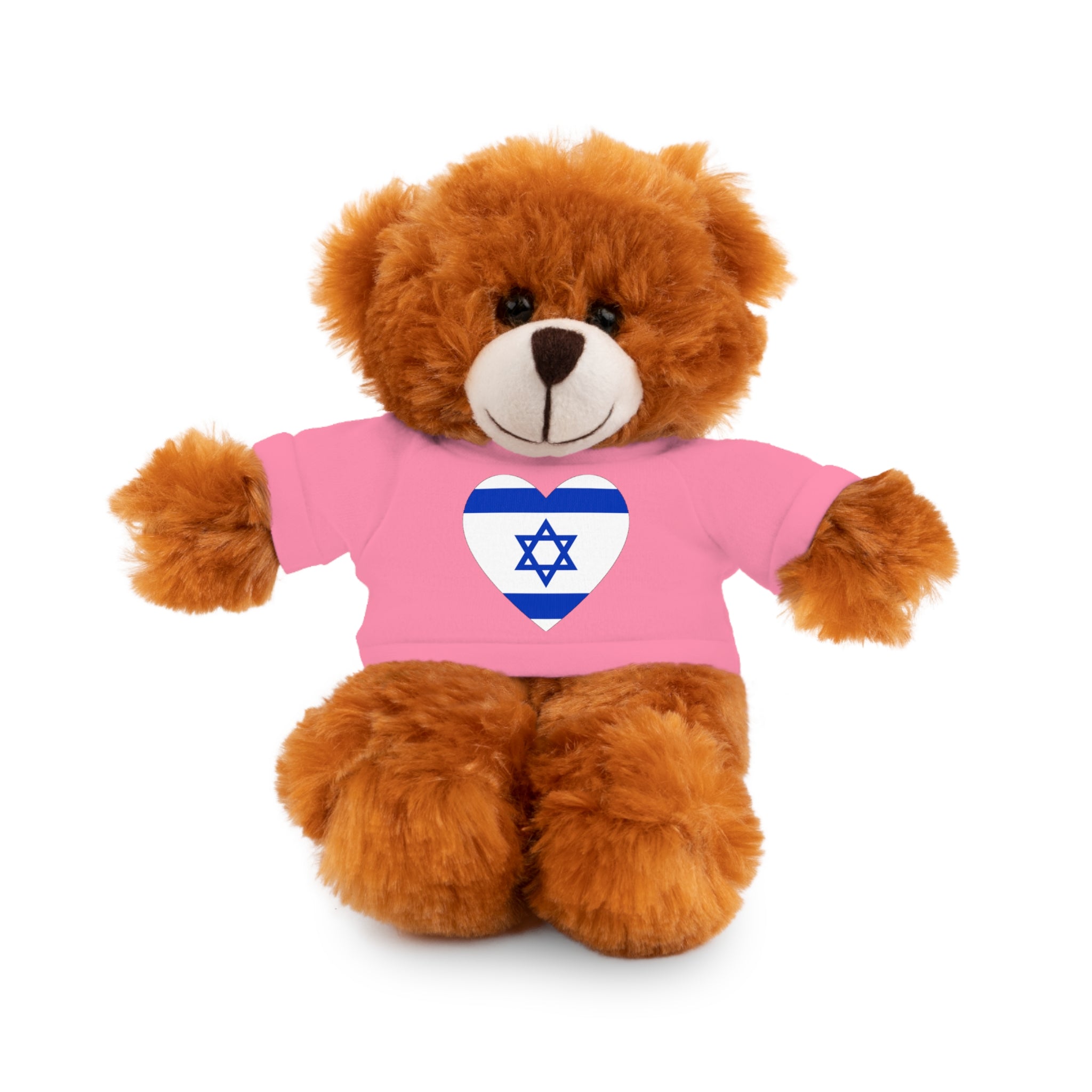 Israel flag Stuffed Animals with Tee
