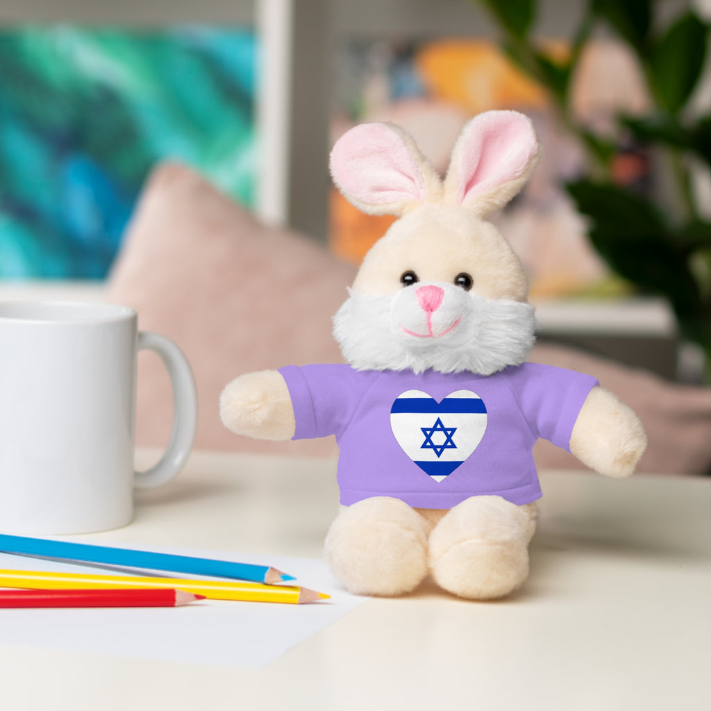 Israel flag Stuffed Animals with Tee