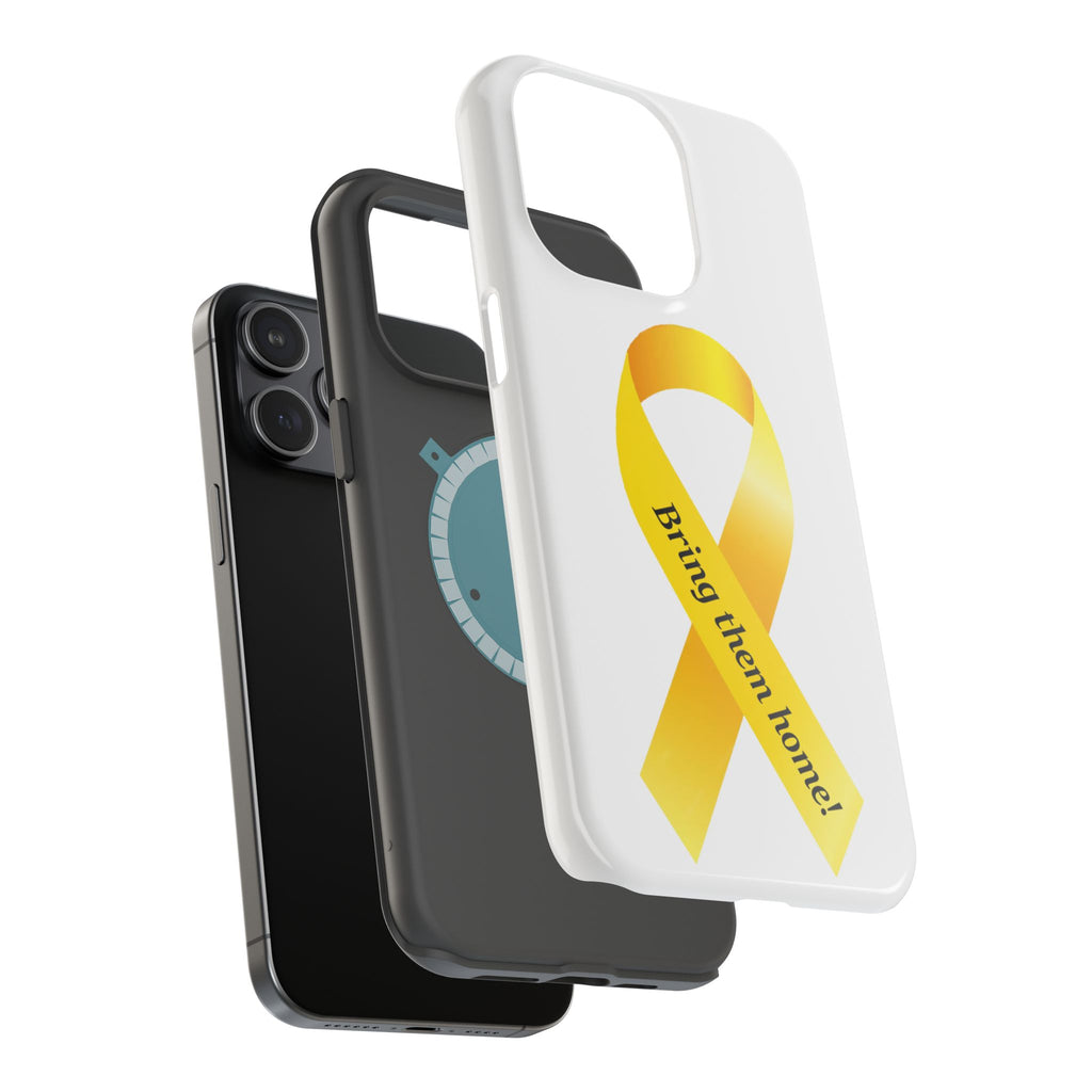 Yellow Ribbon bring them home Magnetic phone Cases