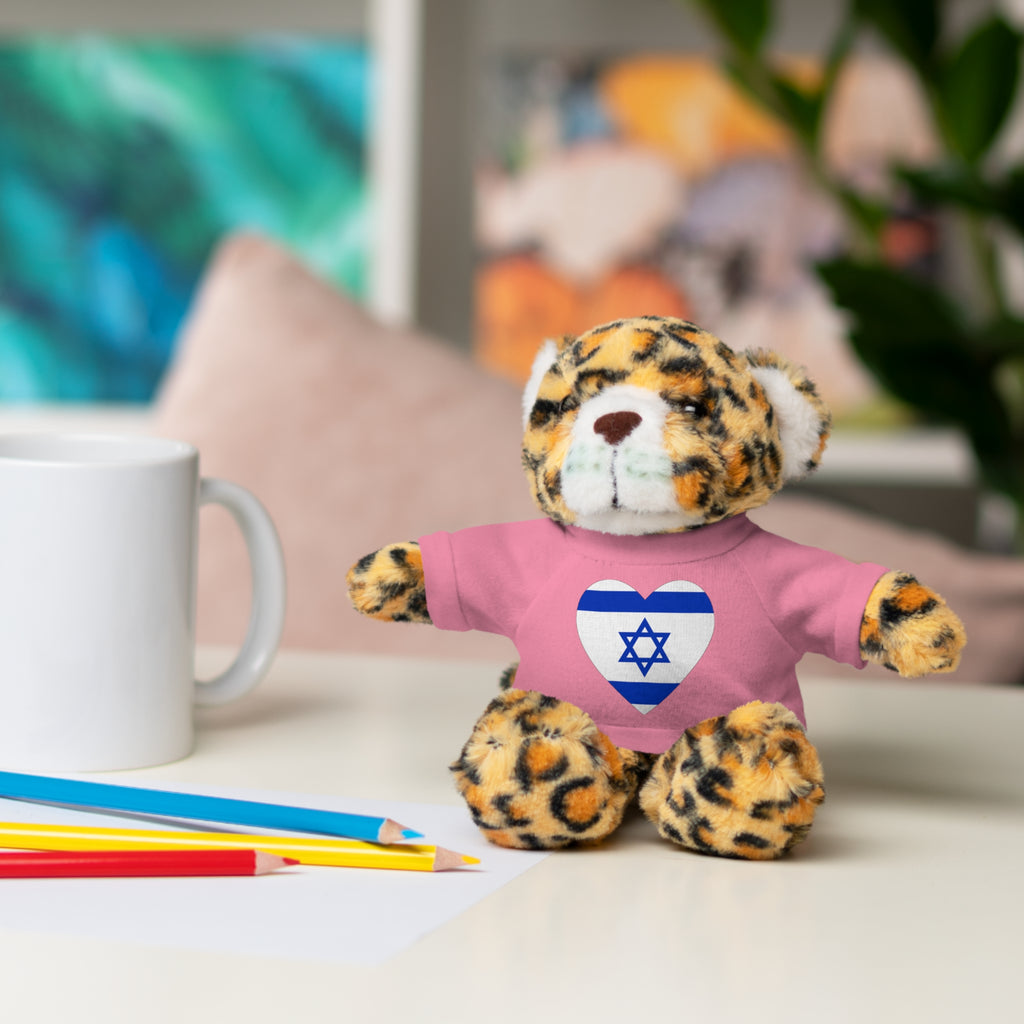 Israel flag Stuffed Animals with Tee