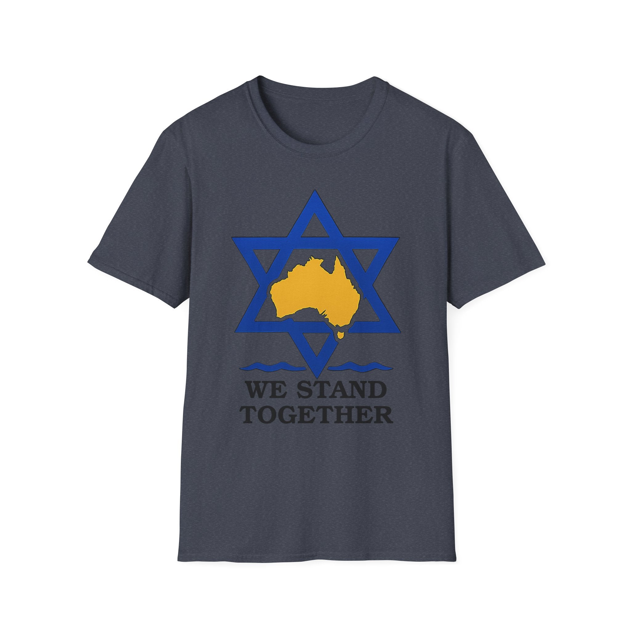 WE STAND TOGETHER with the Australian Jews T-Shirt