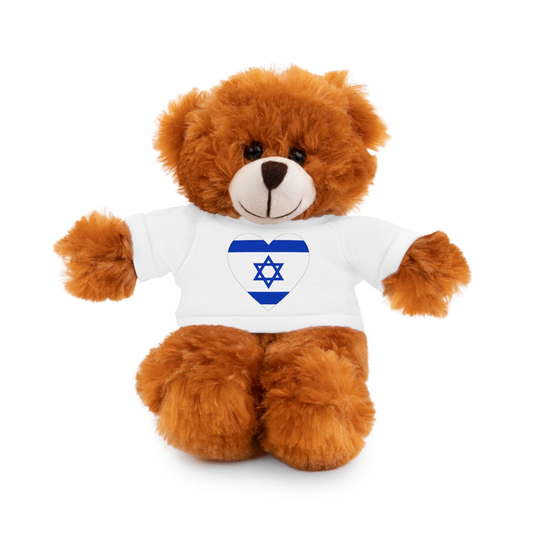 Israel flag Stuffed Animals with Tee