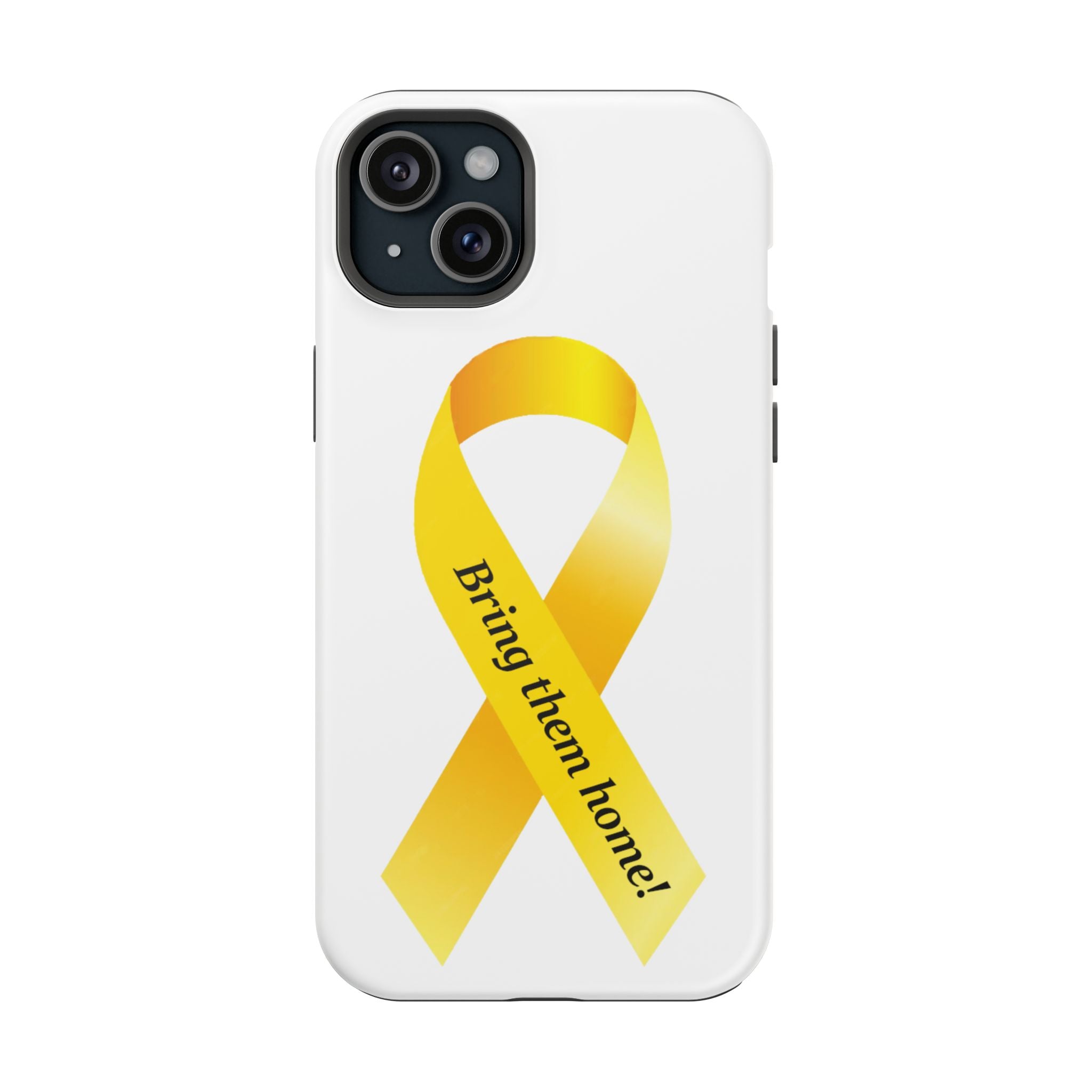 Yellow Ribbon bring them home Magnetic phone Cases