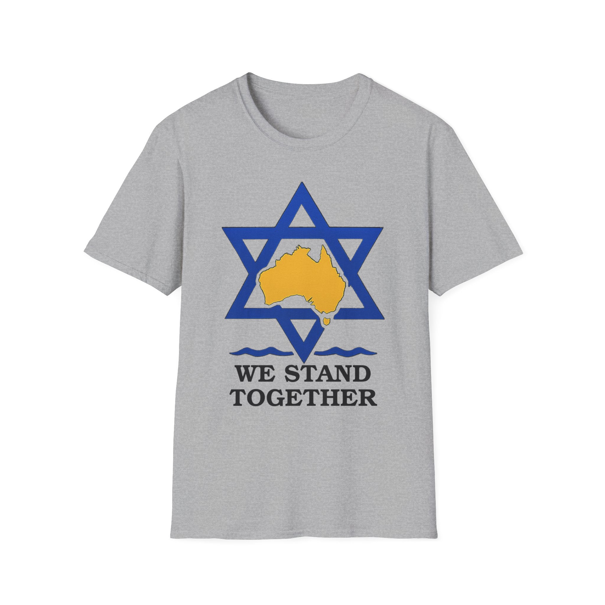 WE STAND TOGETHER with the Australian Jews T-Shirt