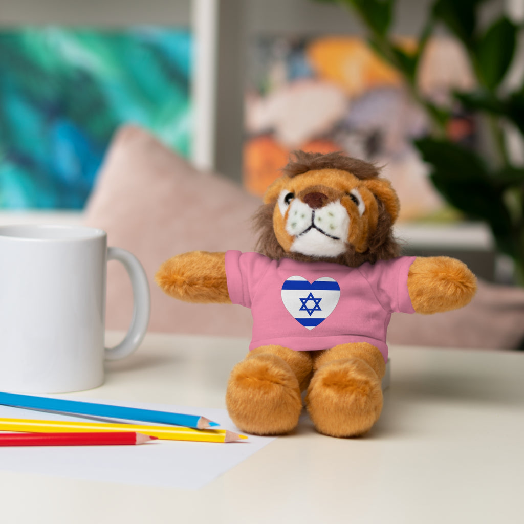 Israel flag Stuffed Animals with Tee