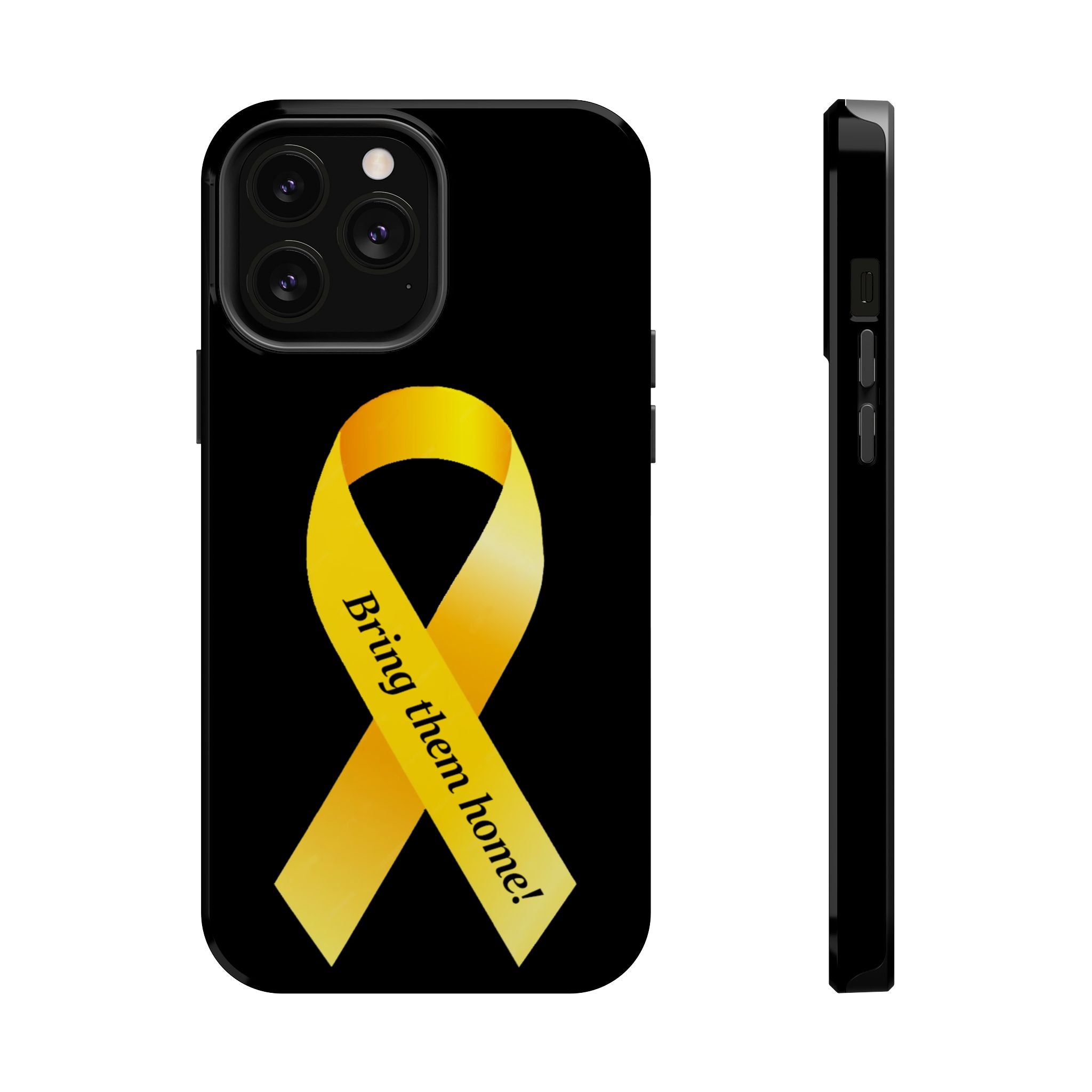 Yellow Ribbon bring them home Magnetic phone Cases