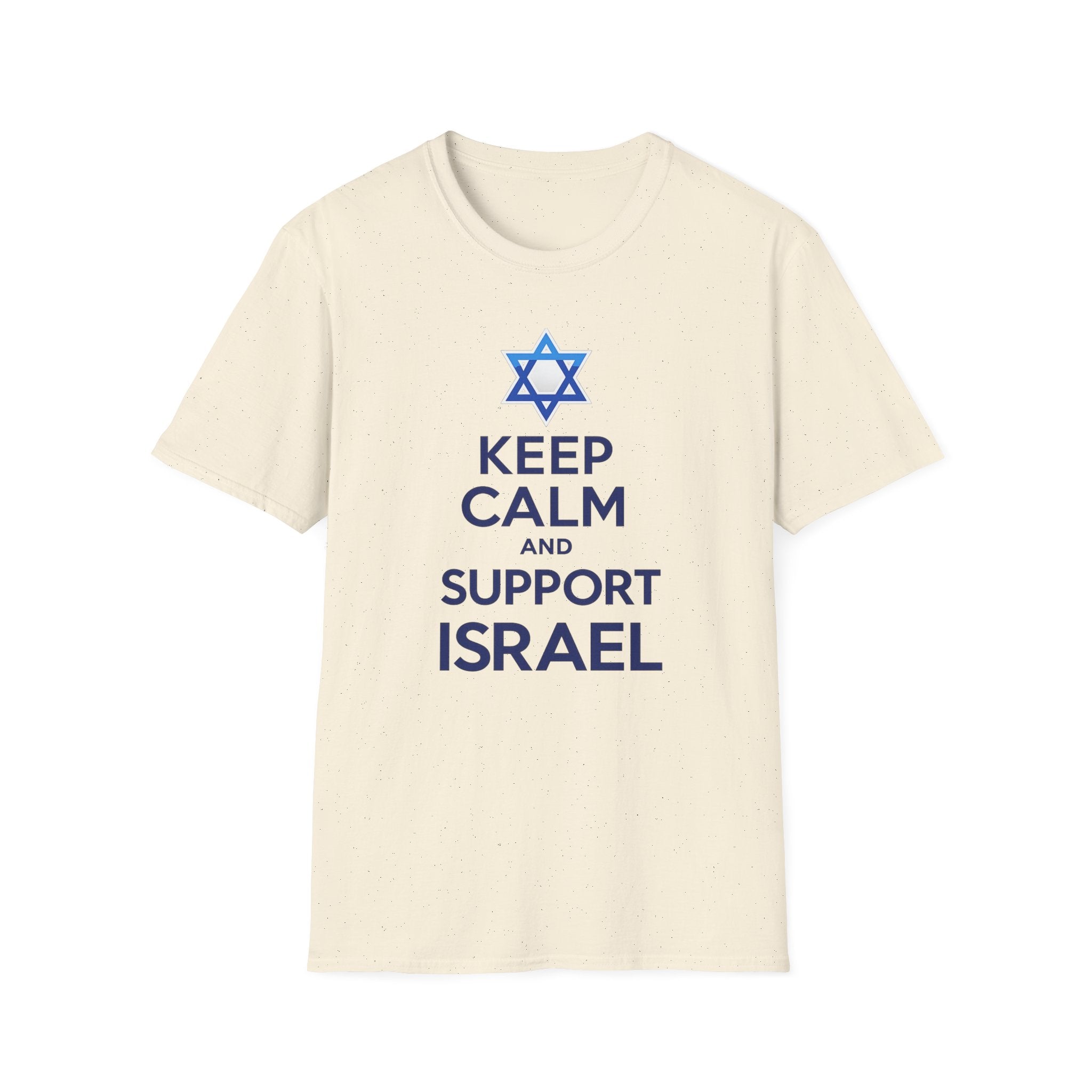 Keep Calm and Support Israel unisex T-Shirt | Star of David, Pro-Israel Tee
