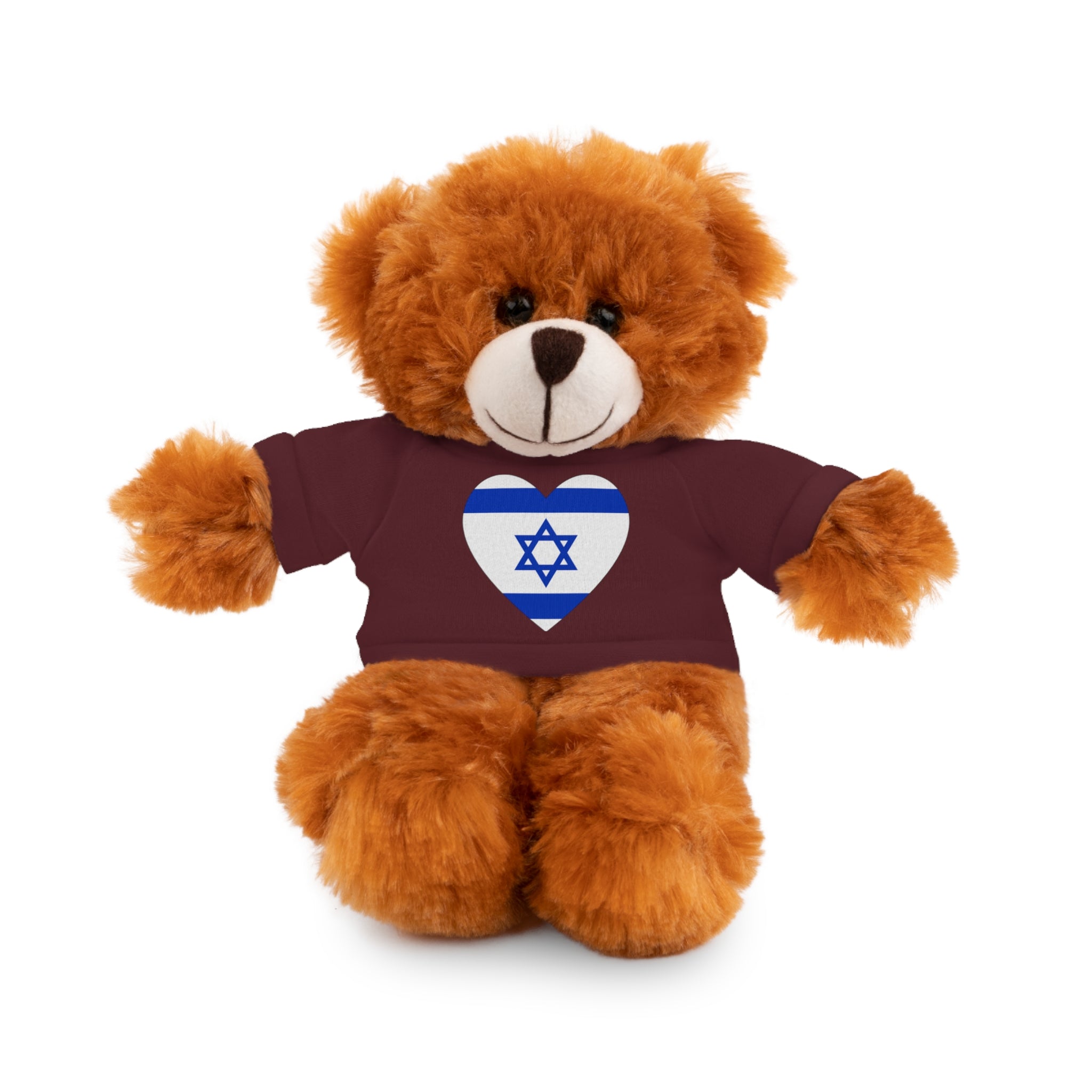 Israel flag Stuffed Animals with Tee