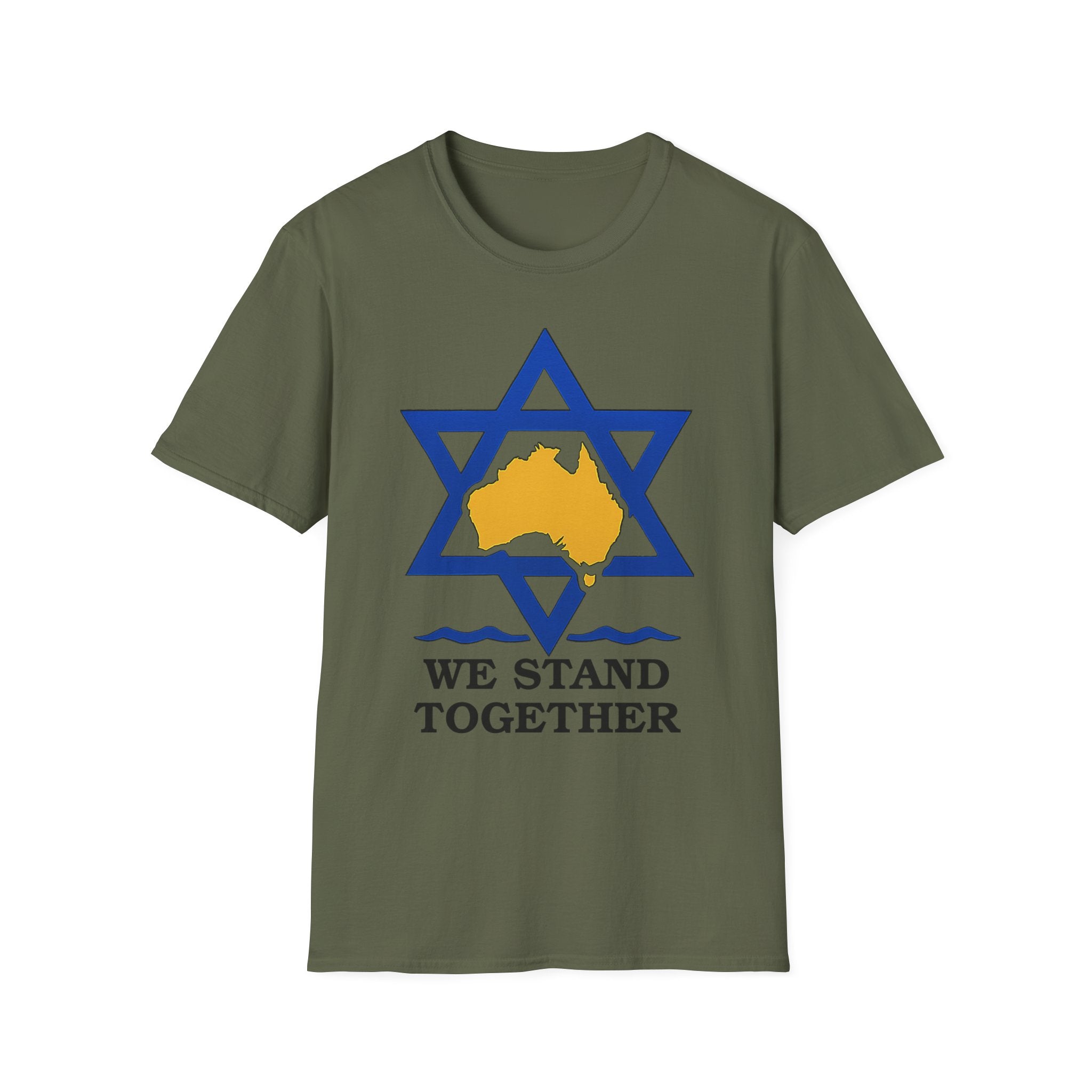WE STAND TOGETHER with the Australian Jews T-Shirt