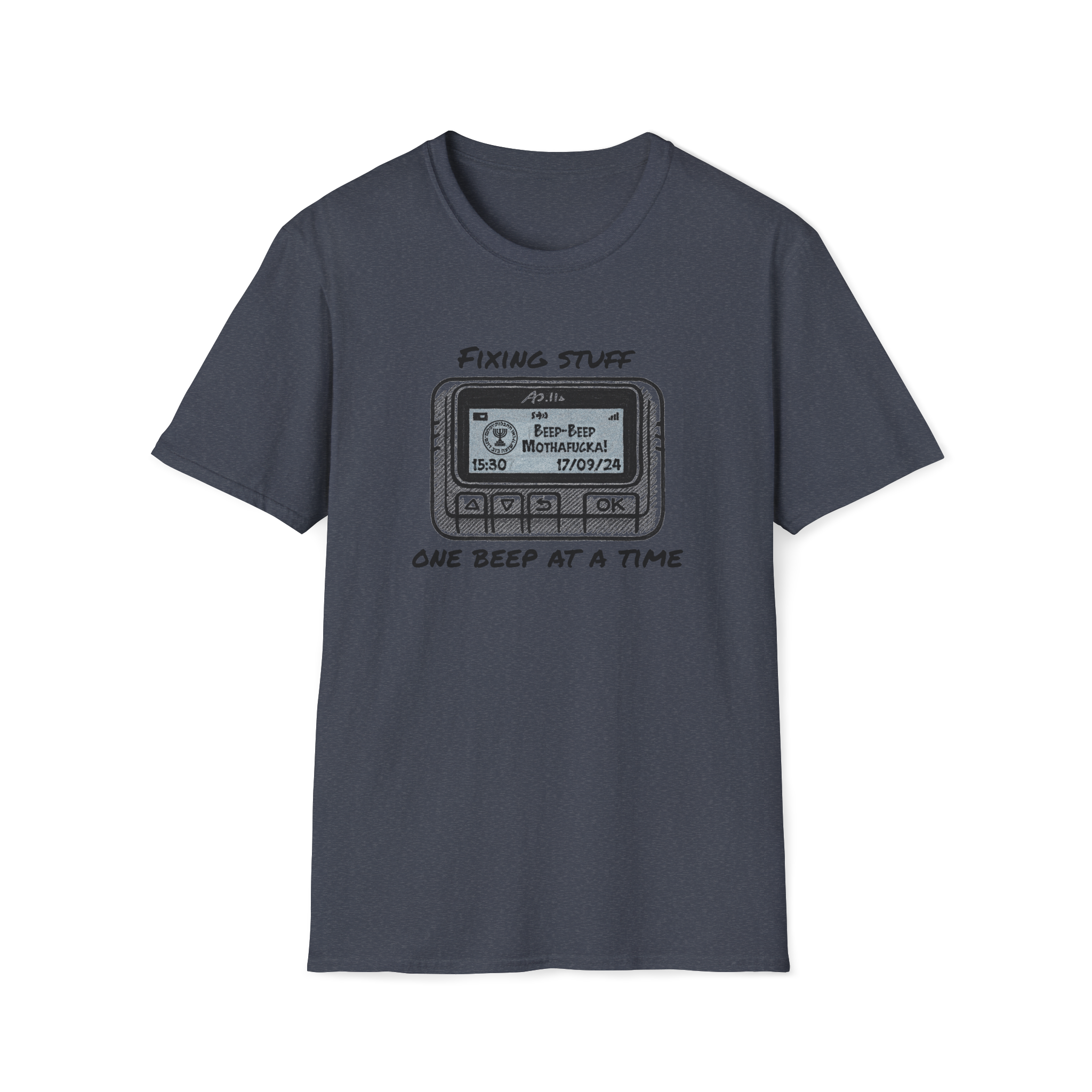Mossad Pager t-shirt Beep Beep!